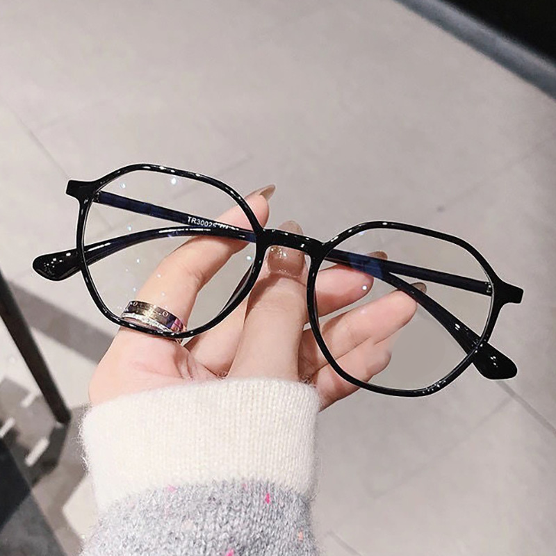 Stylish Women's Large Frame HD Anti-Blue Light Reading Glasses for Computer Work, Screen Time & Book Lovers