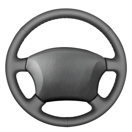 gray microfiber leather + gray thread