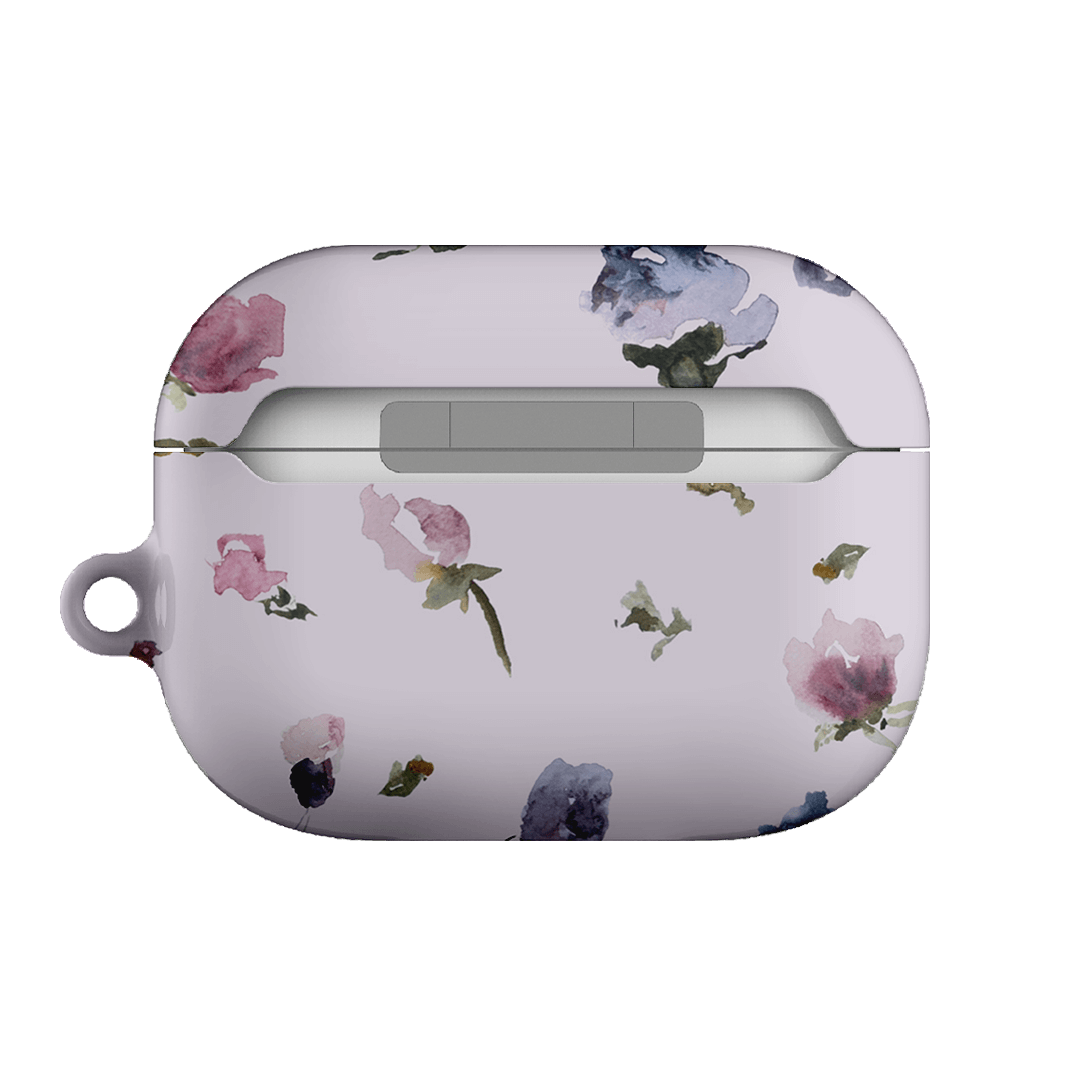Violet Botanic AirPods Pro Case - Floral Design Protective Cover for Apple AirPods Pro (2nd/1st Gen) | Shockproof & Scratch-Resistant | Perfect for Travel, Workouts & Daily Use
