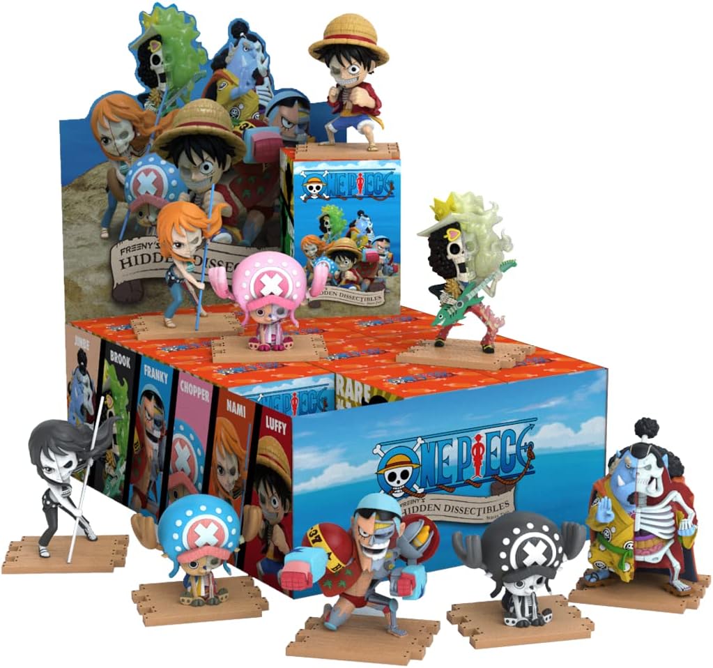 Freeny's Hidden Dissectibles One Piece Action Figures - Series 2 Collectible Toy for Anime Fans | Perfect for Display, Gifts, and Anime Collections