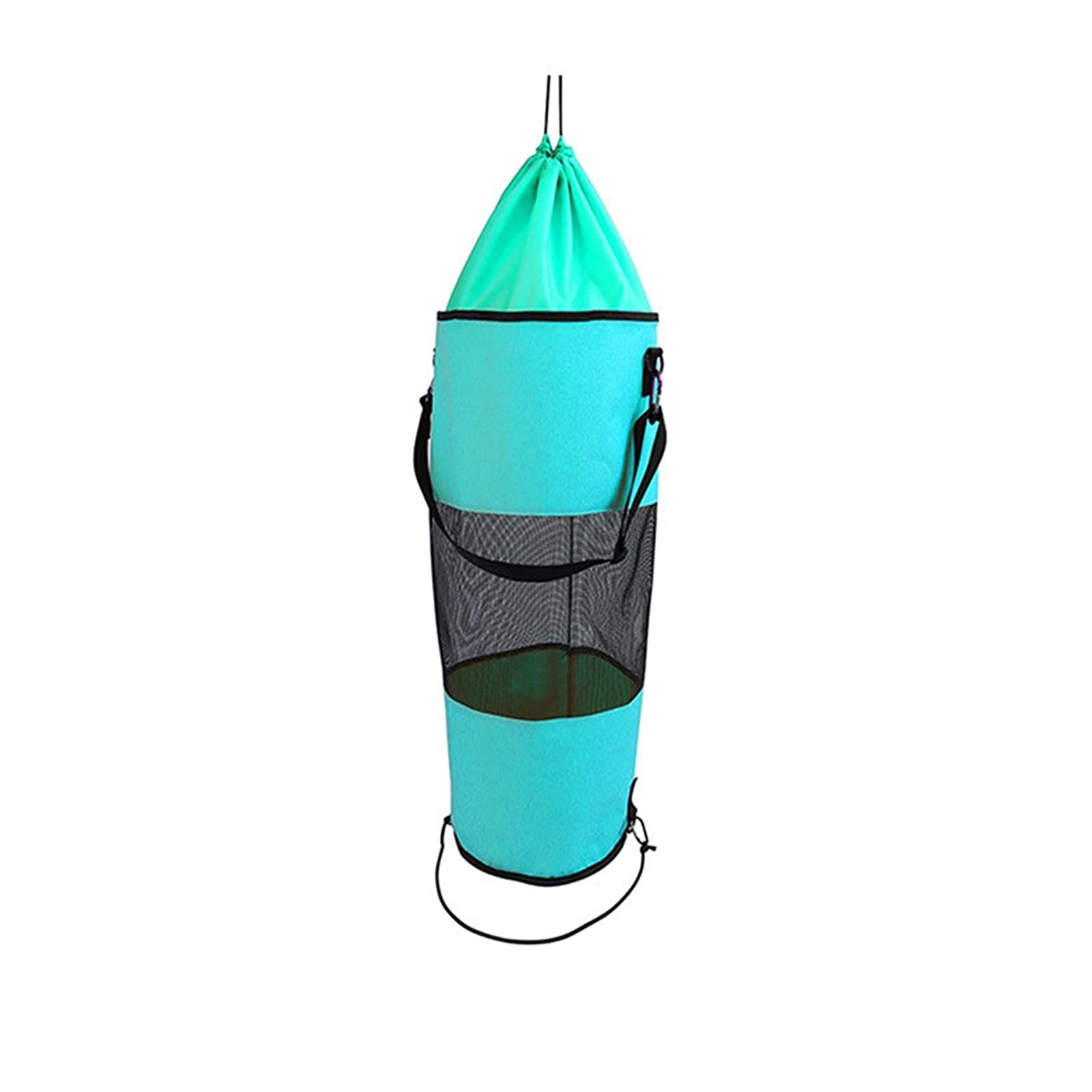 **Blue Marine Garbage Storage Bag for Kayak, Ship & Yacht - Waterproof & Durable Trash Bag for Boating, Fishing & Outdoor Adventures**