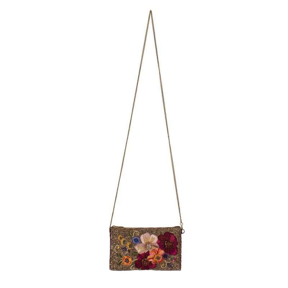Stylish Budding Romance Crossbody Phone Bag by Mary Frances - Perfect for Everyday Use, Travel & Date Nights