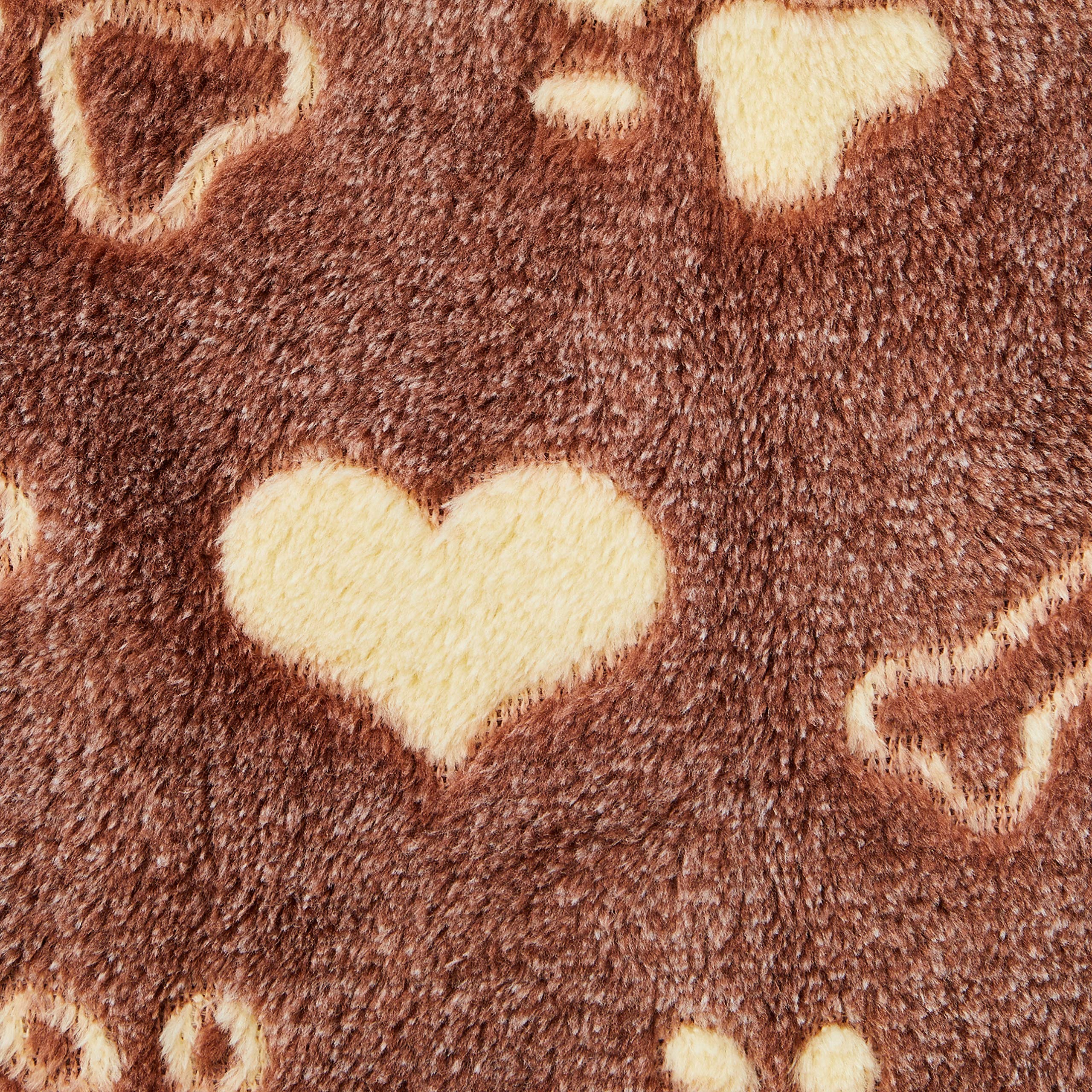 Cozy Pet Blanket for Dogs & Cats - Sleepy Paws Comfort (Brown) - Perfect for Beds & Travel