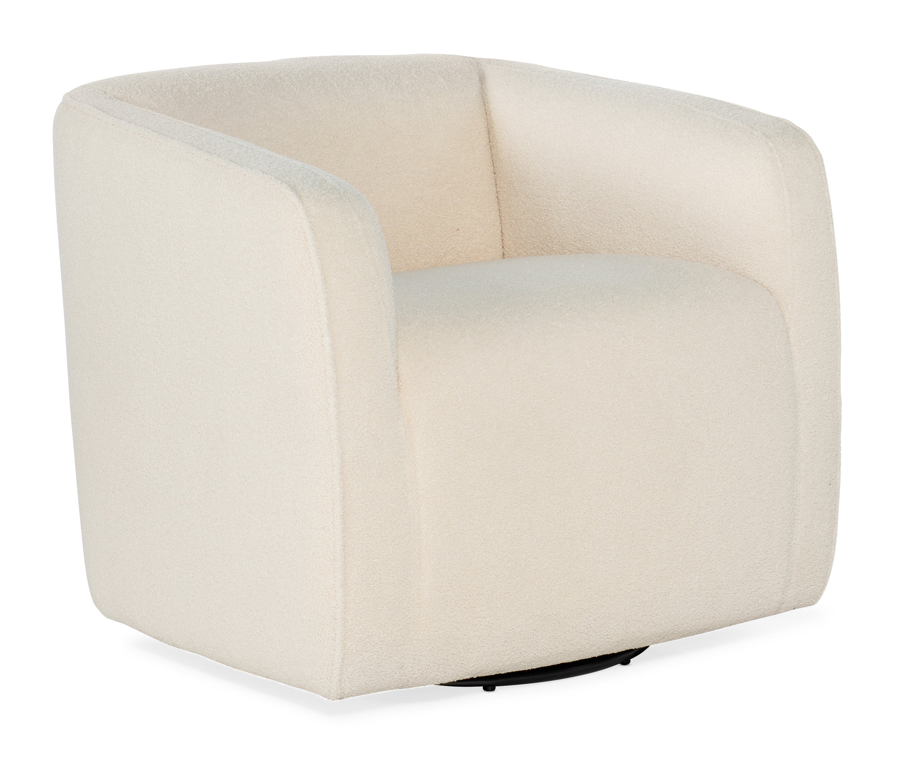 Bennet Swivel Club Chair - 360 Degree Rotating Modern Lounge Chair for Living Room, Office & Reading Nook - Comfortable Upholstered Accent Chair with Padded Seat and Backrest