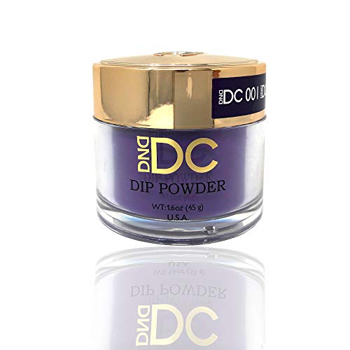 DND DC Dip Powder - 1.6 oz Nail Art Kit (#001) - Professional Salon Quality for DIY Manicures at Home