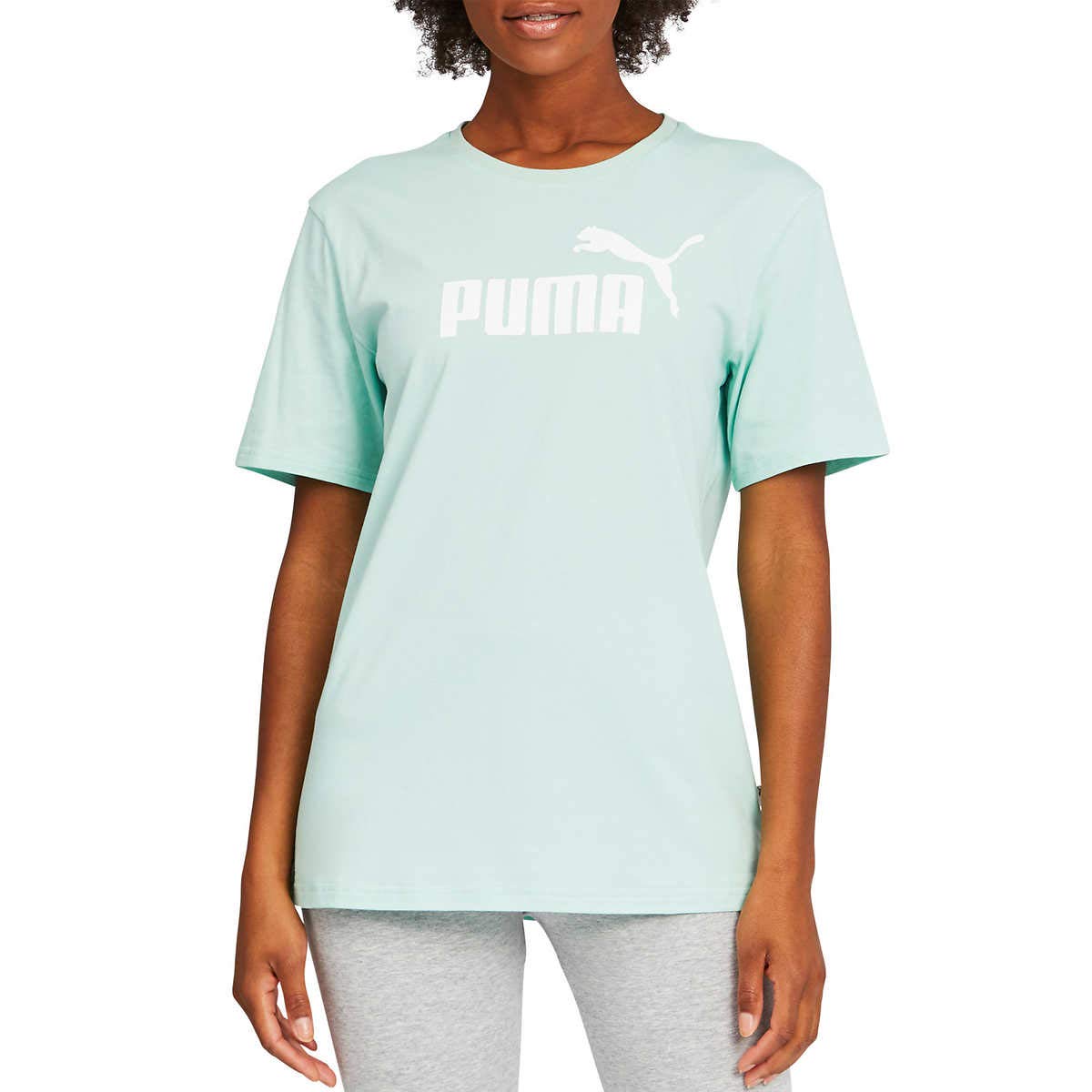 PUMA Women's Essentials+ Short Sleeve T-Shirt - Soft Cotton Casual Tee for Everyday Wear | Gym, Lounge & Street Style Outfits