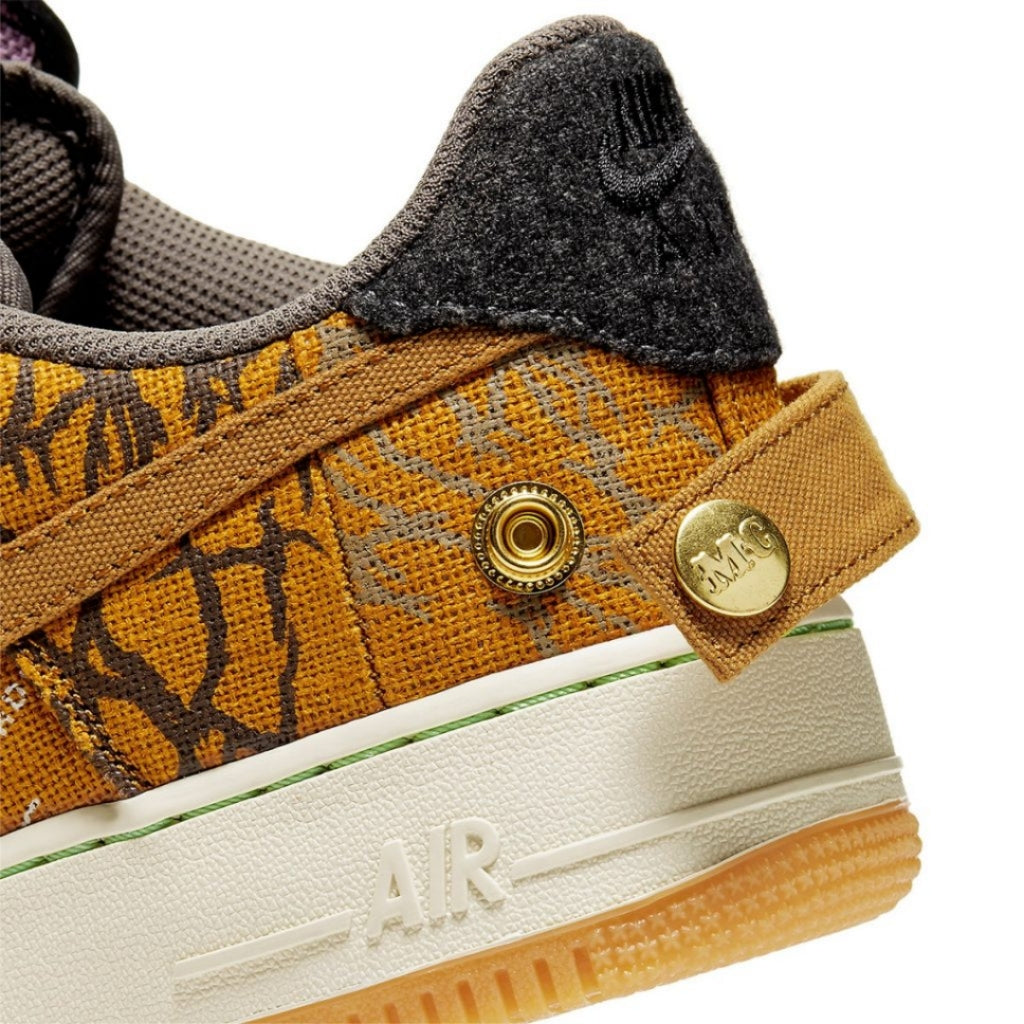 Travis Scott x Nike Air Force 1 Low 'Cactus Jack' Sneakers - Limited Edition Retro Basketball Shoes for Men & Women | Perfect for Streetwear, Sneaker Collection & Casual Outfits