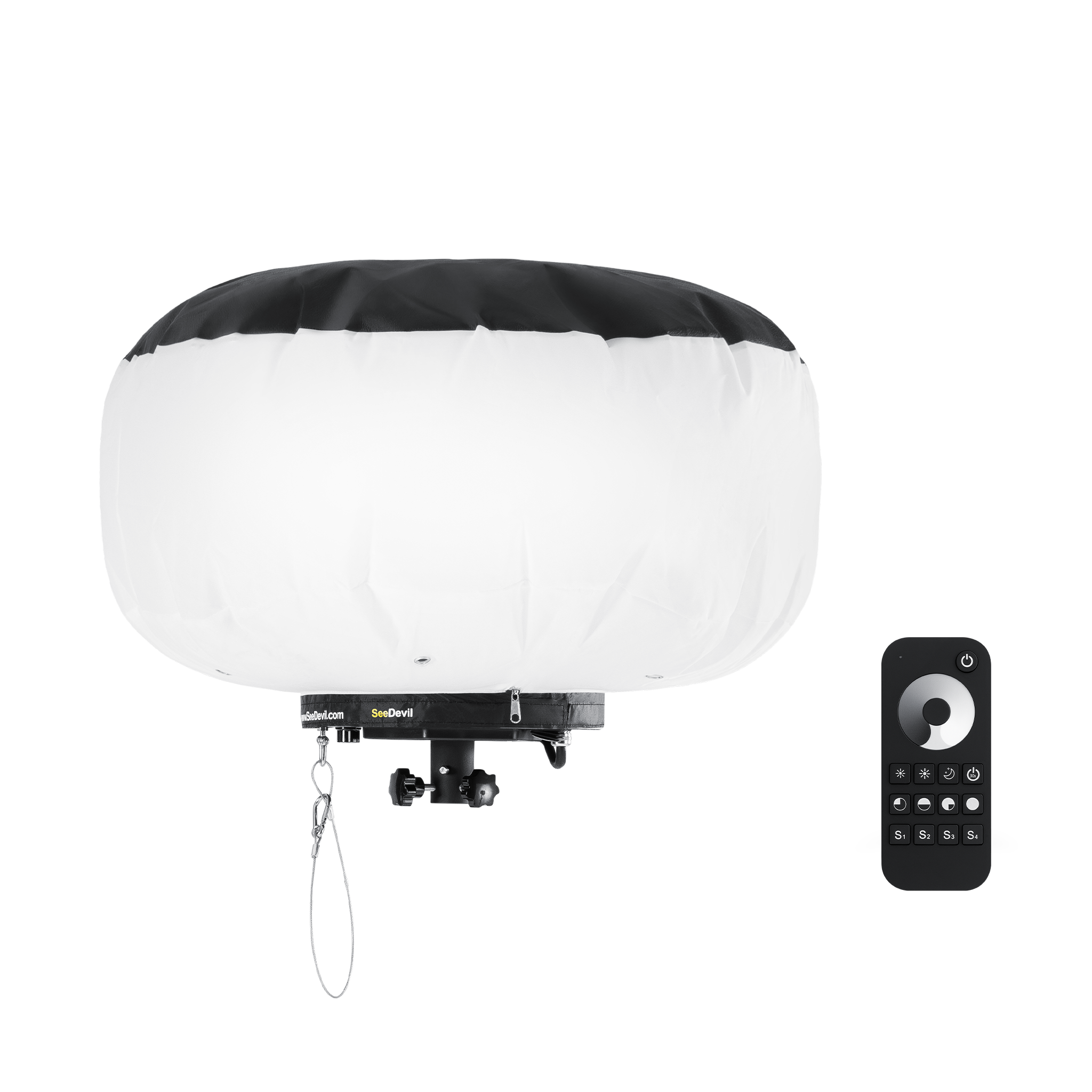G3 400 Watt LED Balloon Light Fixture - Commercial Grade Outdoor Event Lighting for Parties, Construction Sites & Emergency Lighting