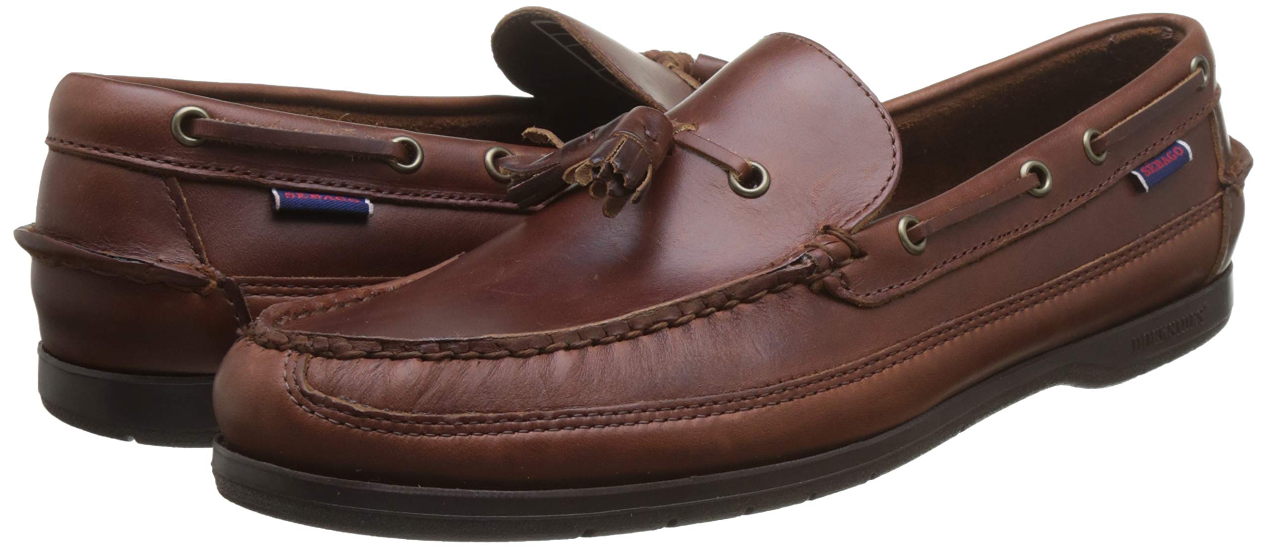 Sebago Men's Classic Boat Shoes - Comfortable Leather Deck Shoes for Casual & Outdoor Wear - Perfect for Sailing, Boating, and Summer Fashion