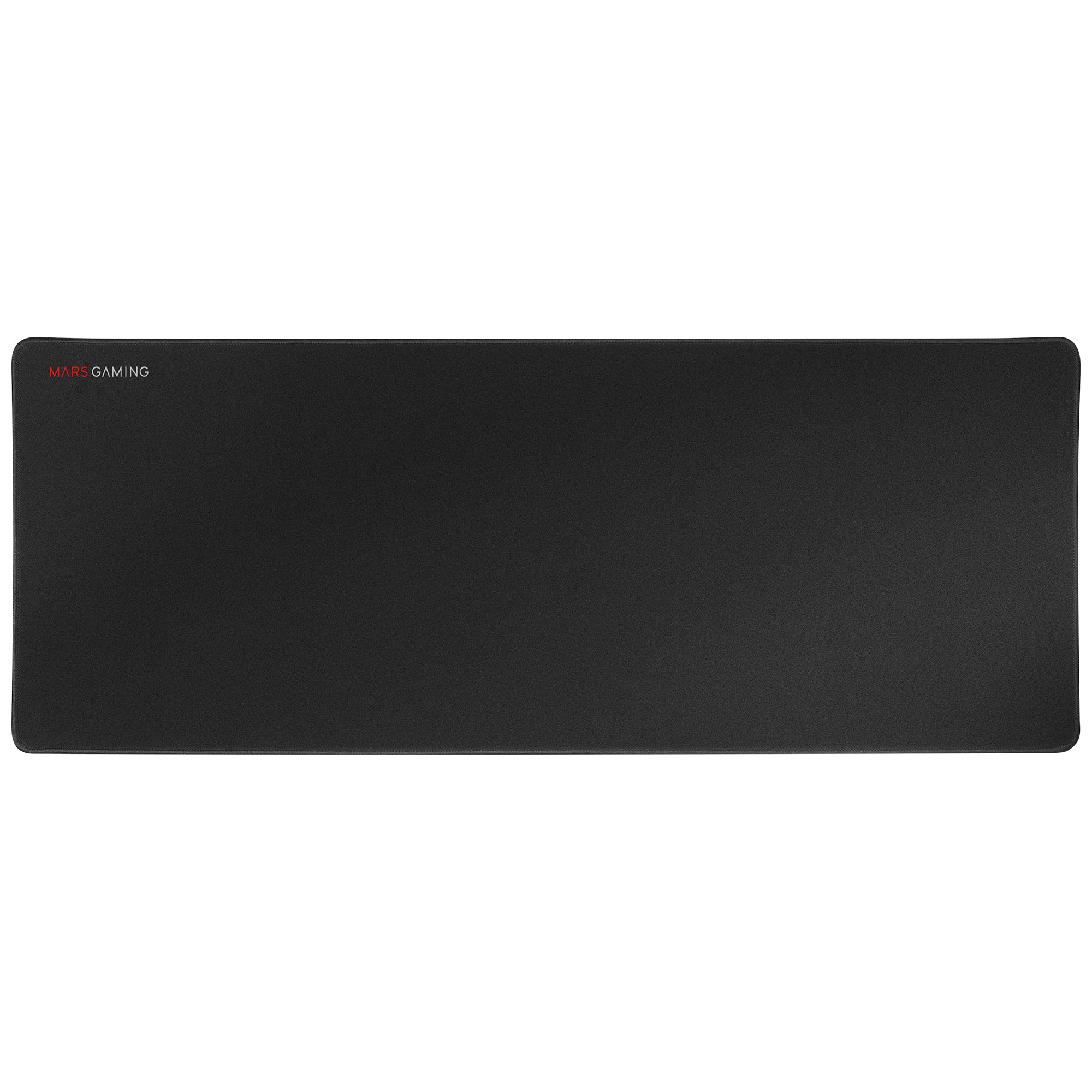 Mars Gaming MMPXL Noir - Extra Large Gaming Mouse Pad, Double Layer Nano-Textile & Natural Rubber Base, 800x300x4mm - Perfect for PC, Laptop & Esports Gaming Setup