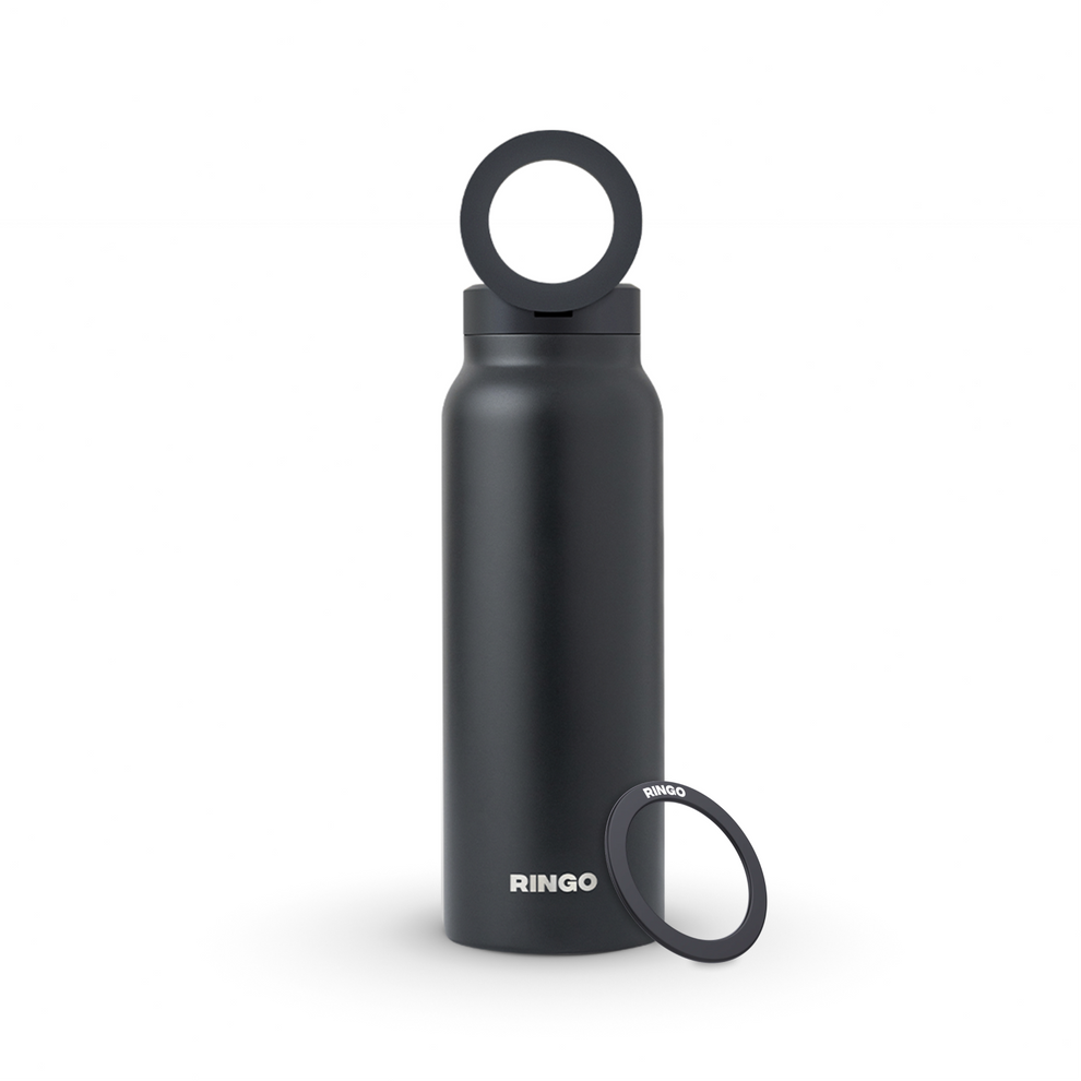 Ringo 710ml Insulated Stainless Steel Water Bottle - Leak Proof, BPA Free, Keeps Drinks Hot/Cold for 24 Hours - Perfect for Gym, Hiking, Office & Outdoor Activities