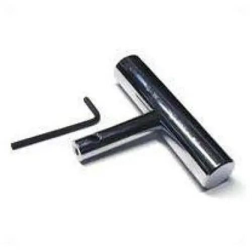 Professional Replacement Chrome Handle for Inserting Tool - Durable & Ergonomic Grip for DIY, Construction, and Home Improvement Projects