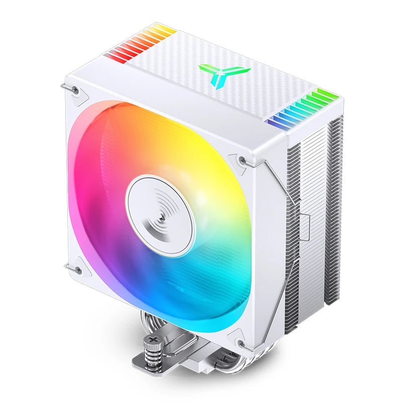 Jonsbo CR 1000 EVO ARGB LED CPU Cooler - White | High Performance PC Cooling Fan for Gaming & Workstation PCs | Perfect for Overclocking & Silent Operation