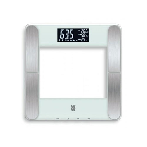 Weight Watchers Smart Scale WW710A - Digital Body Fat Scale with Bluetooth, BMI & Body Composition Analyzer - Perfect for Home Fitness Tracking & Health Monitoring
