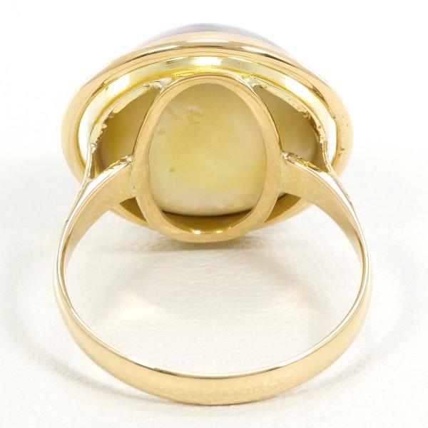18K Yellow Gold Pearl Ring for Women - Elegant Pearl Jewelry for Weddings, Anniversaries & Special Occasions