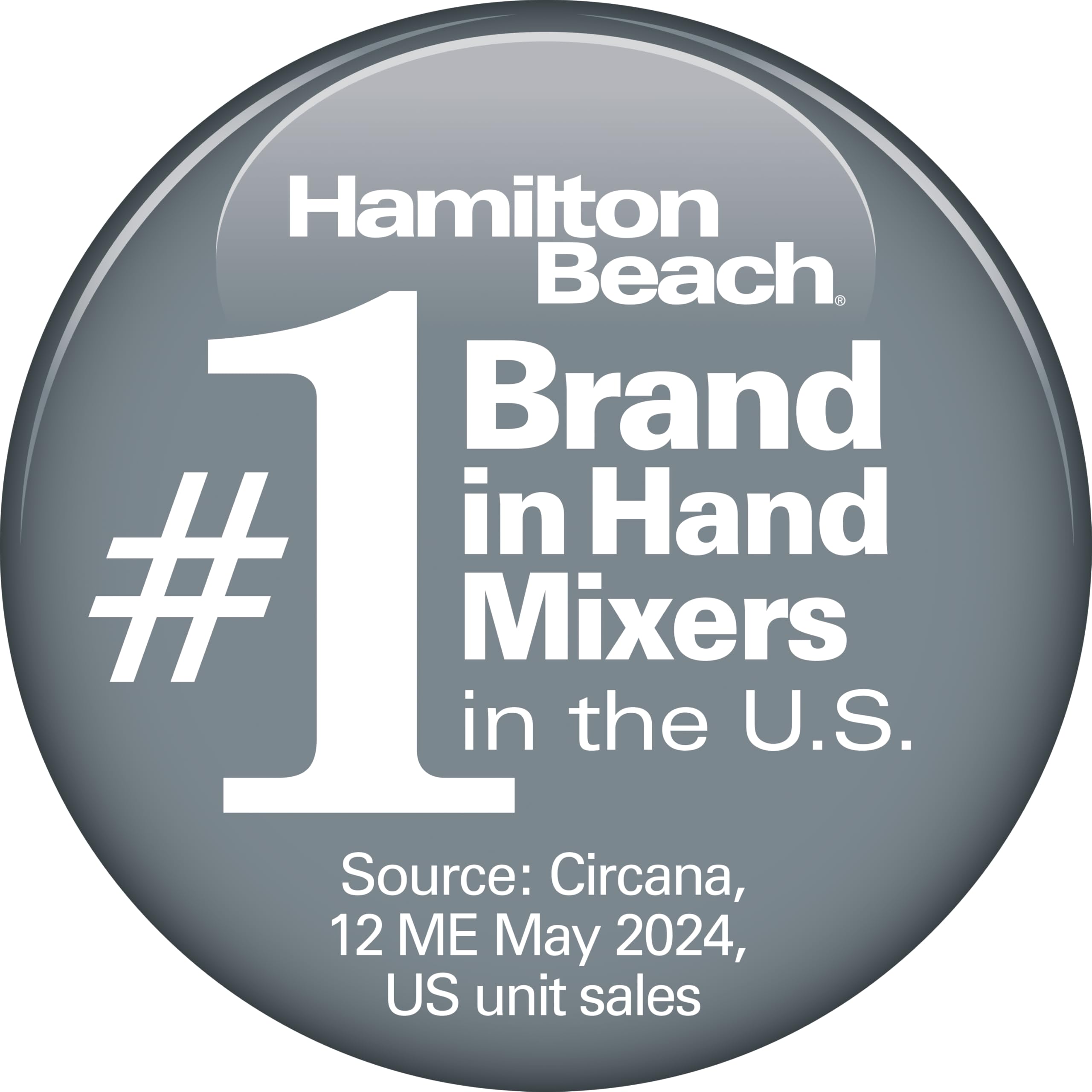 **Hamilton Beach 6-Speed Electric Hand Mixer - 275W Powerful Motor, Includes Whisk, Dough Hooks & Easy-Clean Beaters, Snap-On Storage Case, Black - Perfect for Baking Cakes, Cookies & Mixing Dough**