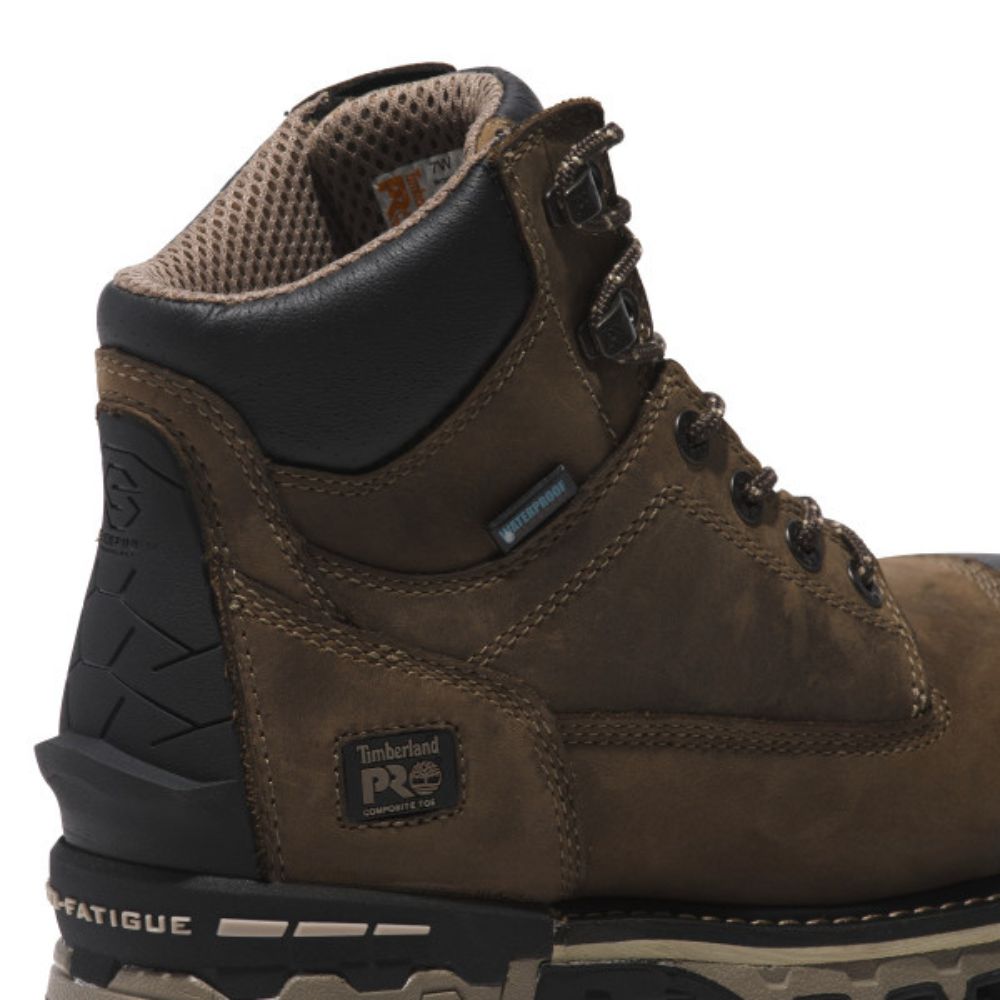 Timberland PRO® Boondock Women's Waterproof Composite Toe Work Boots - Size 6, Steel Toe Safety Shoes for Construction, Hiking & Outdoor Work (Model TB0A5RXX214)