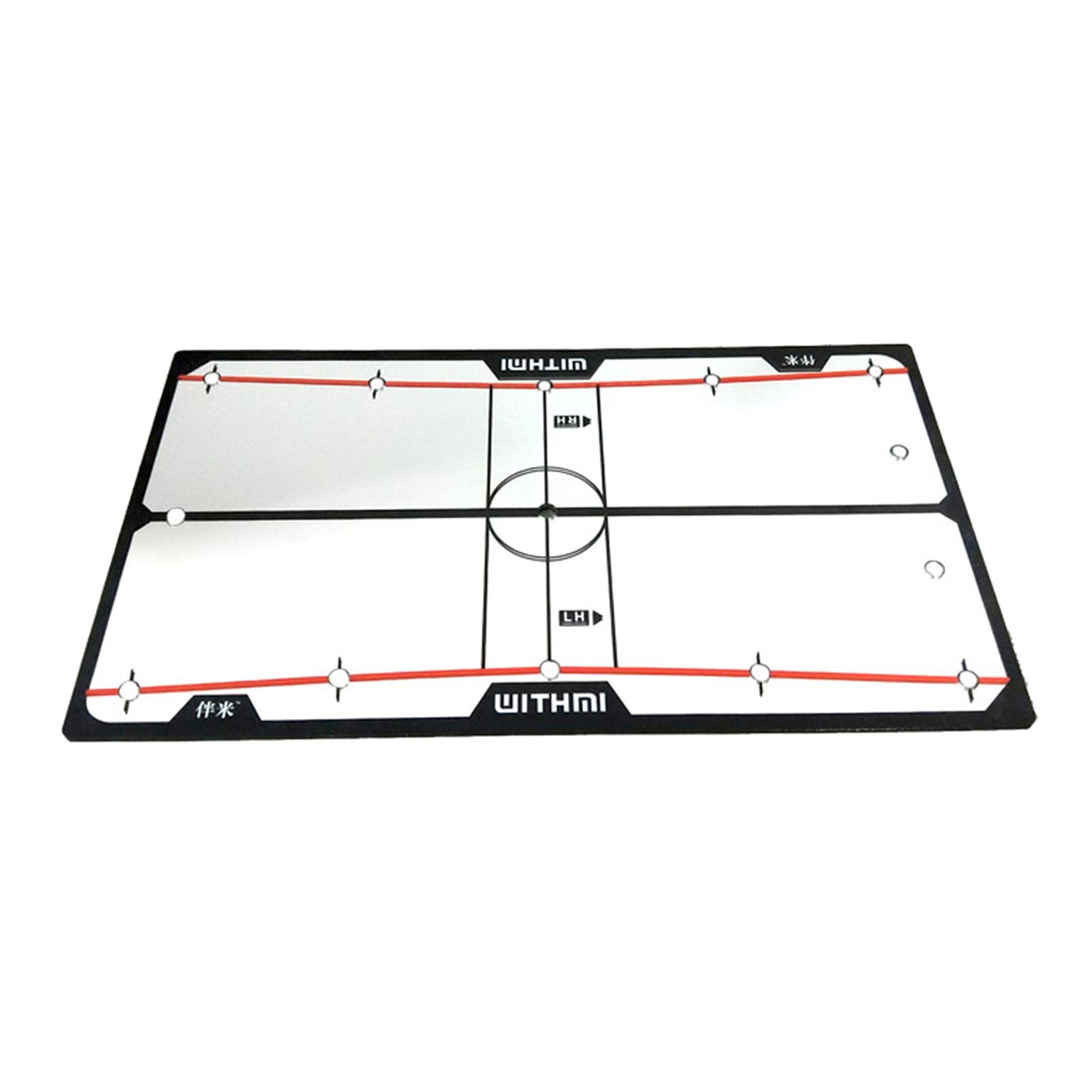 Portable Golf Alignment Mirror - Golf Putting Training Aid & Practice Corrector Equipment for Indoor/Outdoor Putting Greens | Improve Golf Swing & Accuracy