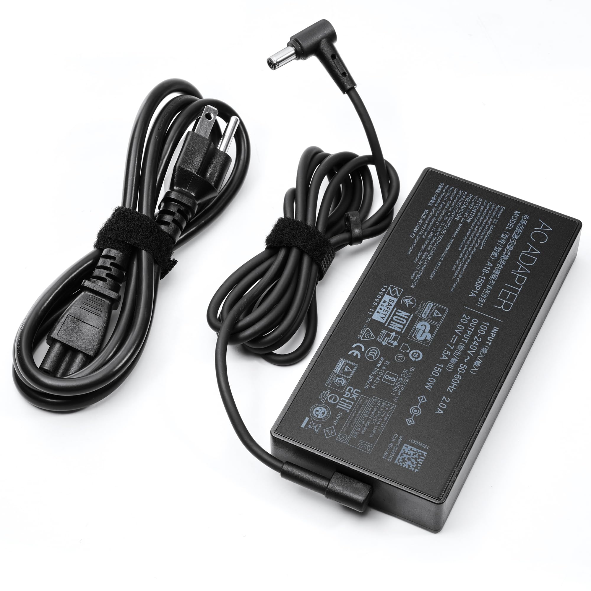 Original ASUS 150W AC Adapter ADP-150CH B Laptop Charger - Compatible with ASUS TUF Gaming A15 (2022) FA507RF, A17 FA706II, F15 FX506HF, F17 FX706HF FX505GT FX705GT - Perfect for Gaming, Work & Travel Power Needs