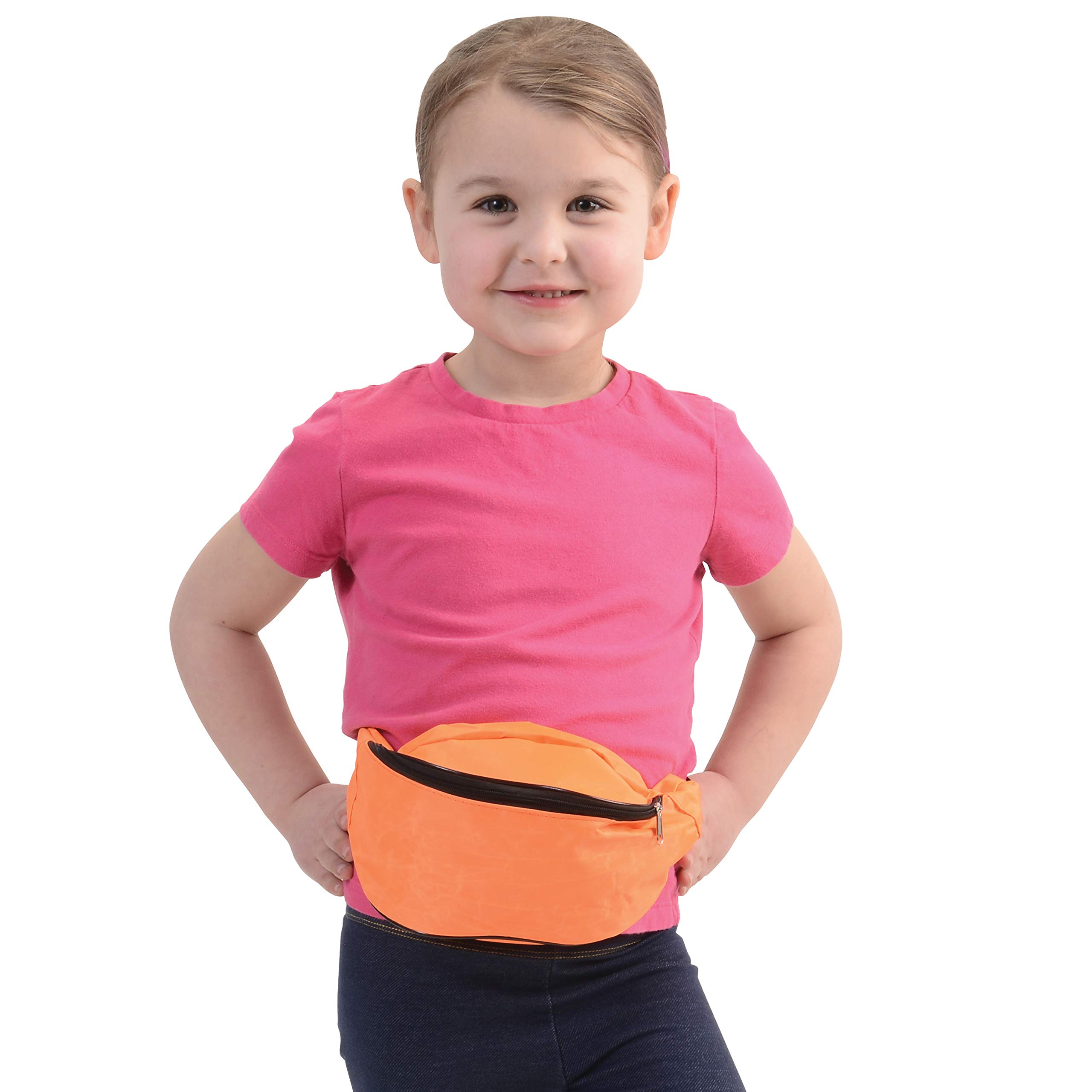 GIFTEXPRESS 12 Pack Neon Fanny Packs - Adjustable Waist Bags for Women & Men - Bulk Party Favors for Bachelorette, Bridal Showers & Weddings - Perfect for Festivals, Concerts & Travel Accessories