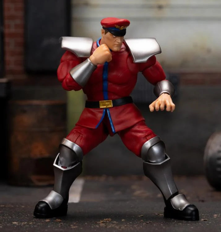 Ultra Street Fighter II: The Final Challengers M. Bison Action Figure - Collectible Video Game Character Toy for Fighting Game Fans - Perfect for Display, Gifts, and Gaming Room Decor