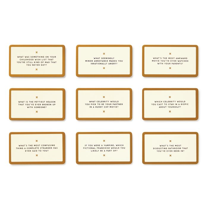 Brass Monkey Conversation Starter Cards - Fun Icebreaker Questions for Parties, Dates & Social Gatherings | Spark Engaging Talks & Build Connections