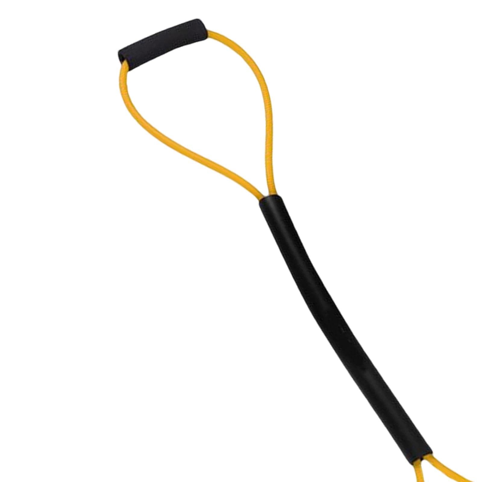 B Baosity Exercise Resistance Bands with Comfort Handles - Strength Training Tension Ropes for Women, MMA, Shadow Boxing & Indoor Fitness - Perfect for Home Workouts, Yoga & Cross Training