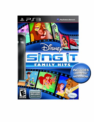 Disney Sing It: Family Hits Bundle for PlayStation 3 - Fun Karaoke Party Game for Kids & Family Gatherings