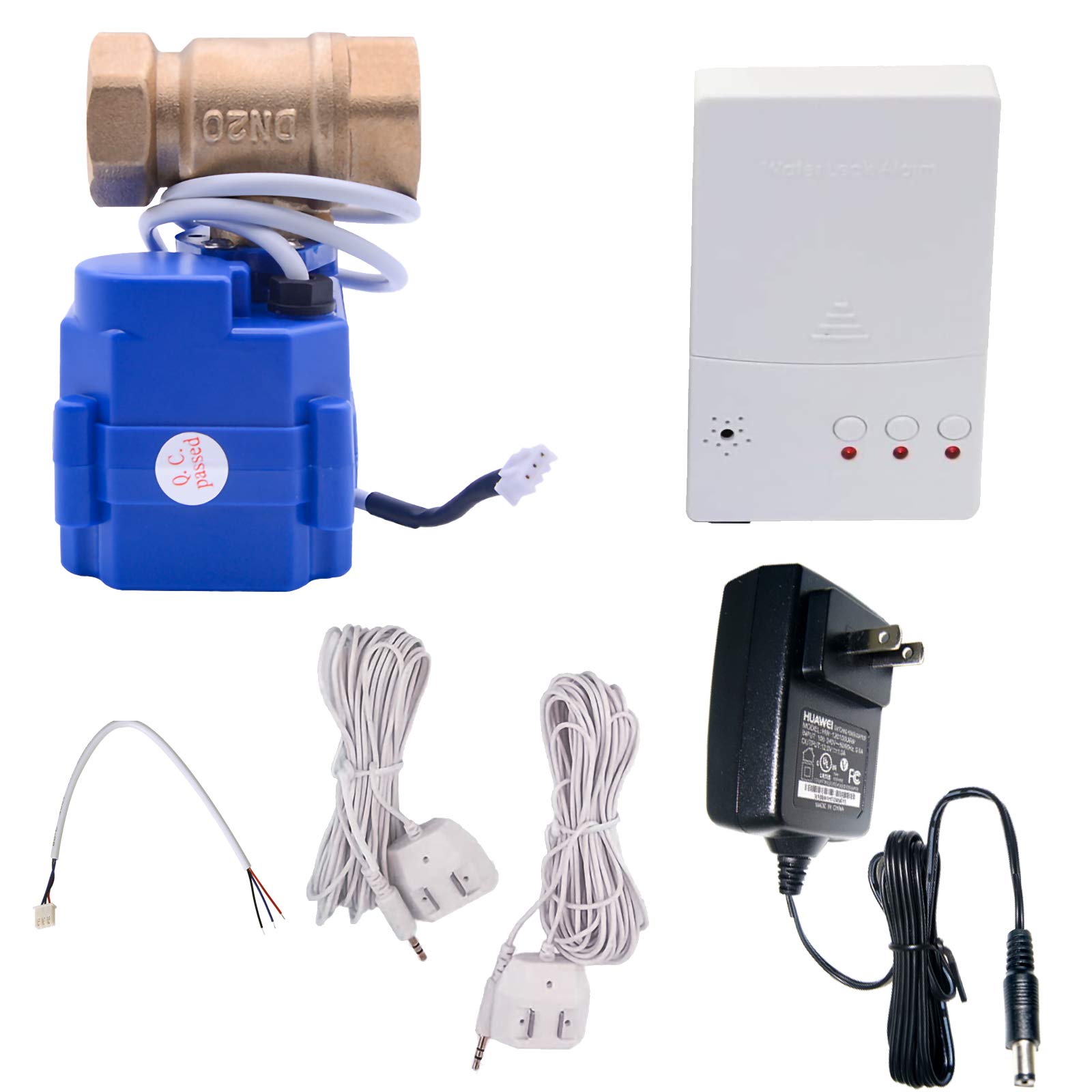 Smart E-SDS Water Leak Detector with Automatic Shutoff Valve - 3/4