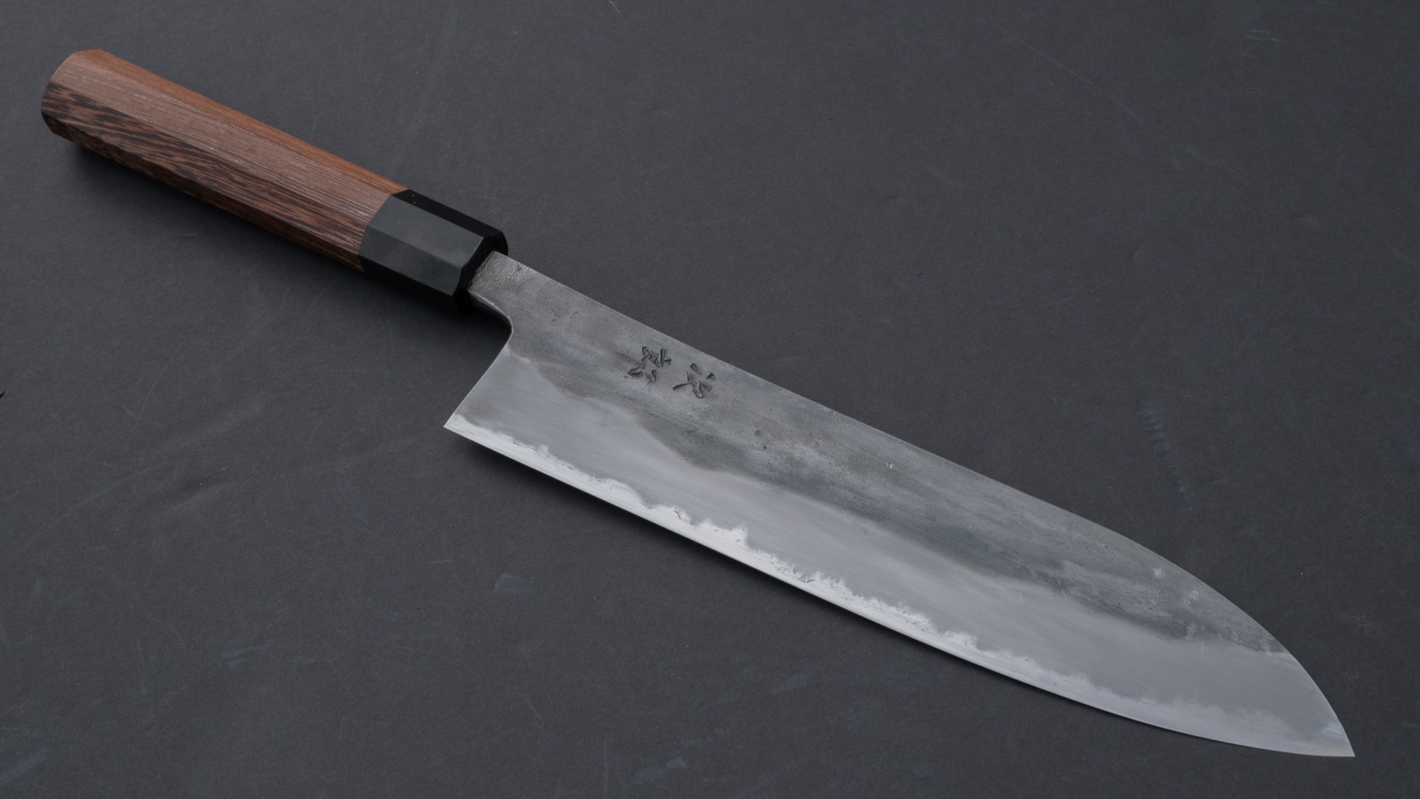 Premium Jiro Tsuchime Wa Gyuto 240mm Japanese Chef Knife with Taihei Tagayasan Handle - Professional Kitchen Knife for Sushi, Meat Cutting & Precision Cooking (Limited Discount #055)