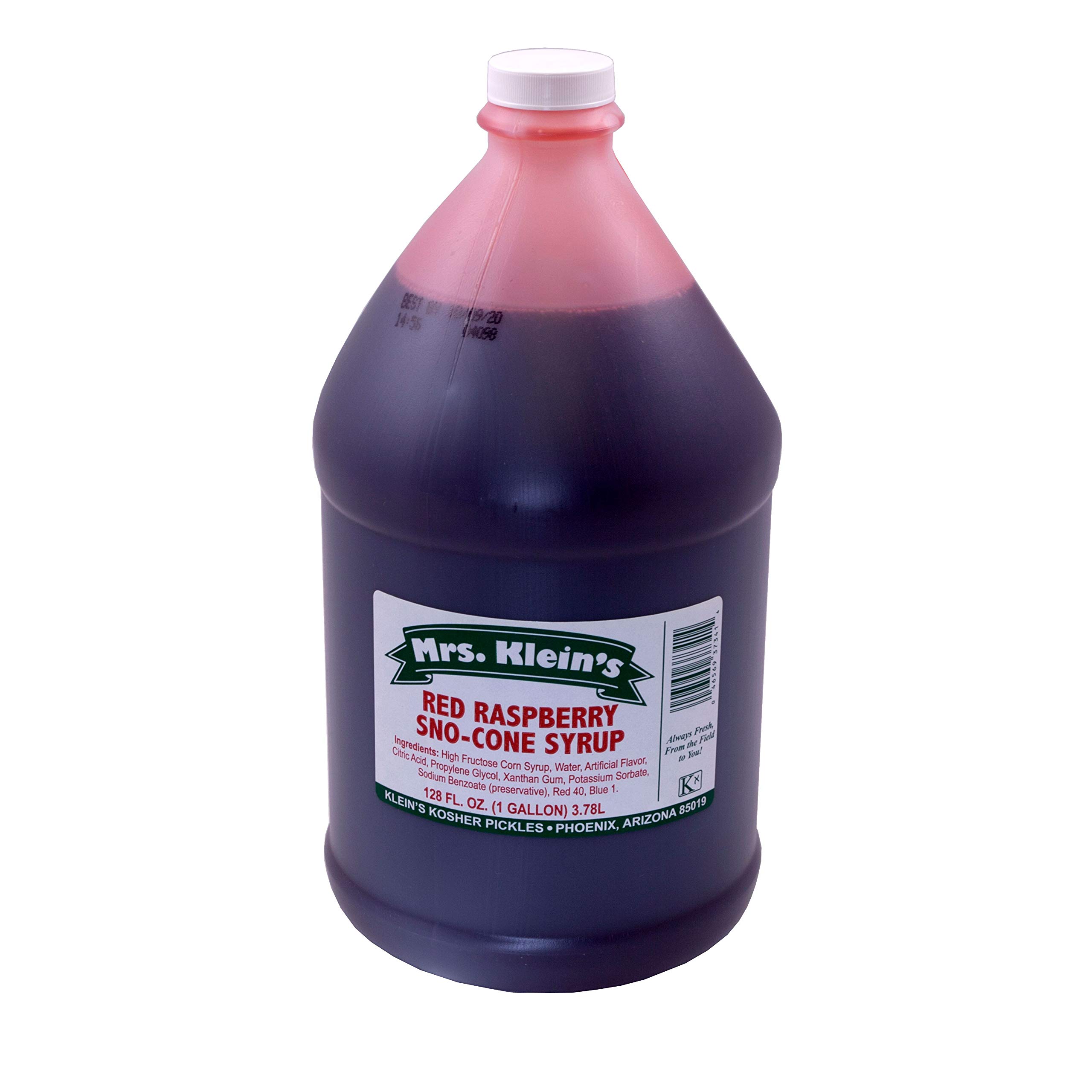 Premium Red Raspberry Snow Cone Syrup - Sweet & Tangy Flavor for Snow Cones, Shaved Ice, and Slushies - Perfect for Summer Parties, Carnivals, and Kids Treats