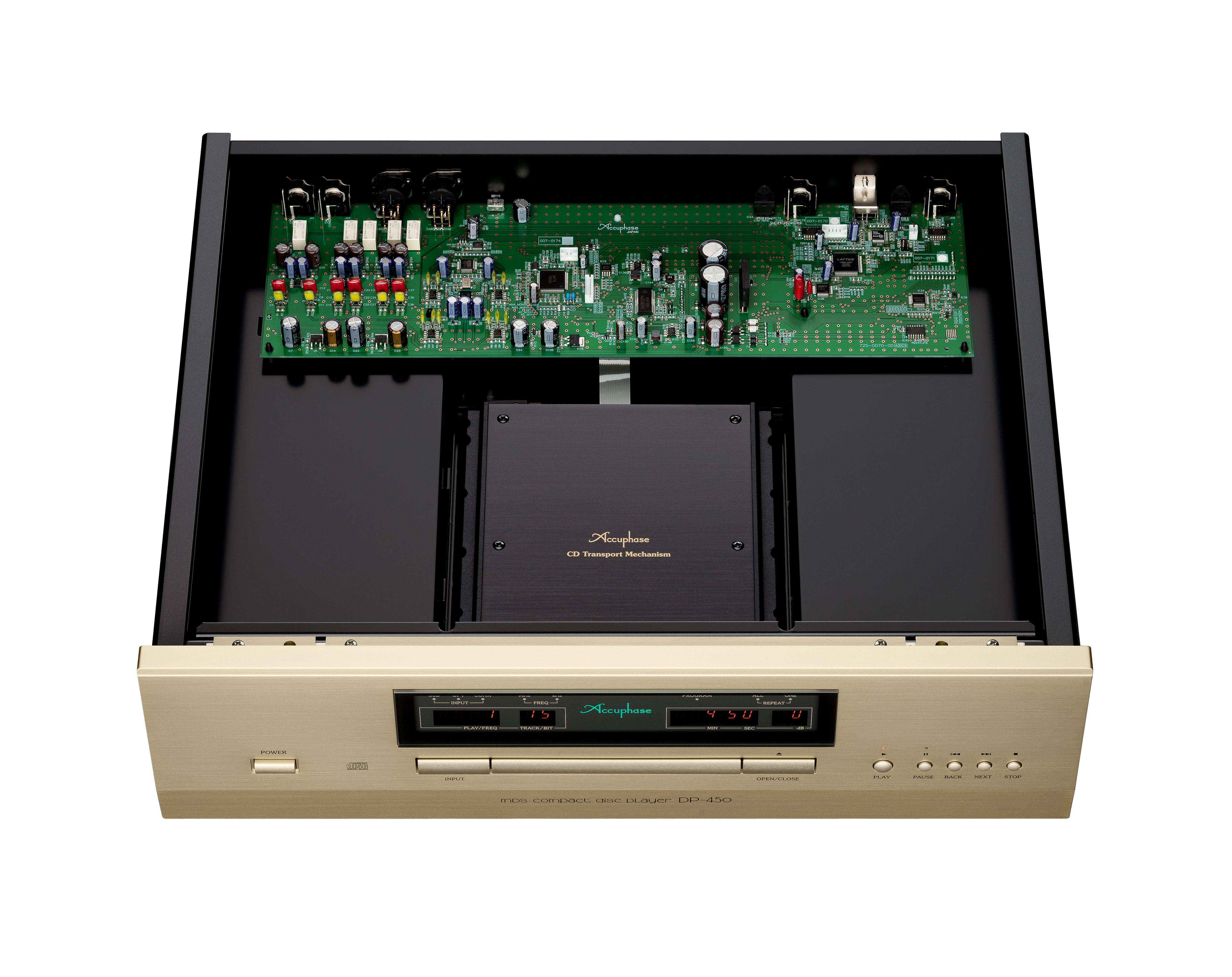 Accuphase DP-450 MDS High-End Compact CD Player with SACD Playback - Perfect for Audiophiles & Home Theater Systems