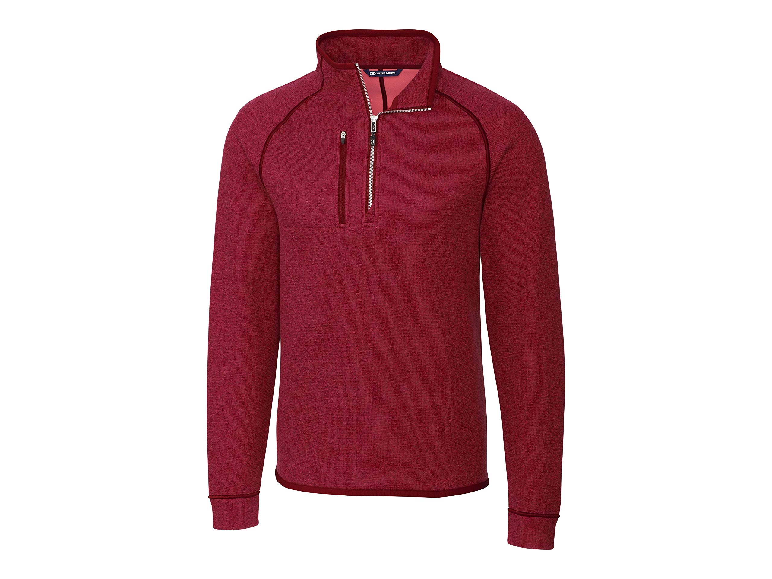 Cutter & Buck Men's Big & Tall Half Zip Jacket - Lightweight Fleece Pullover for Outdoor & Casual Wear - Hiking, Golf & Everyday Comfort