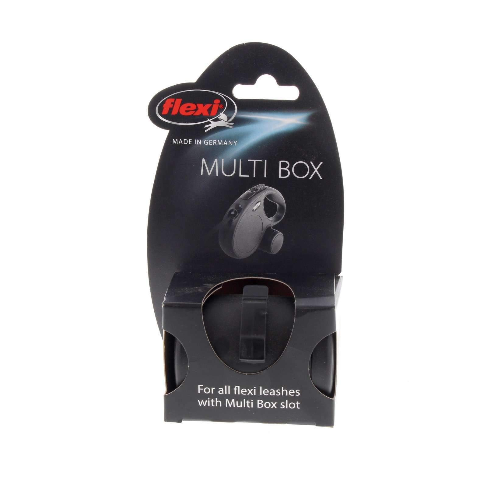 Flexi Multi-Purpose Storage Box - Black (Pack of 12) - Organize Home, Office & Closet - Durable Stackable Plastic Bins for Toys, Clothes & Supplies