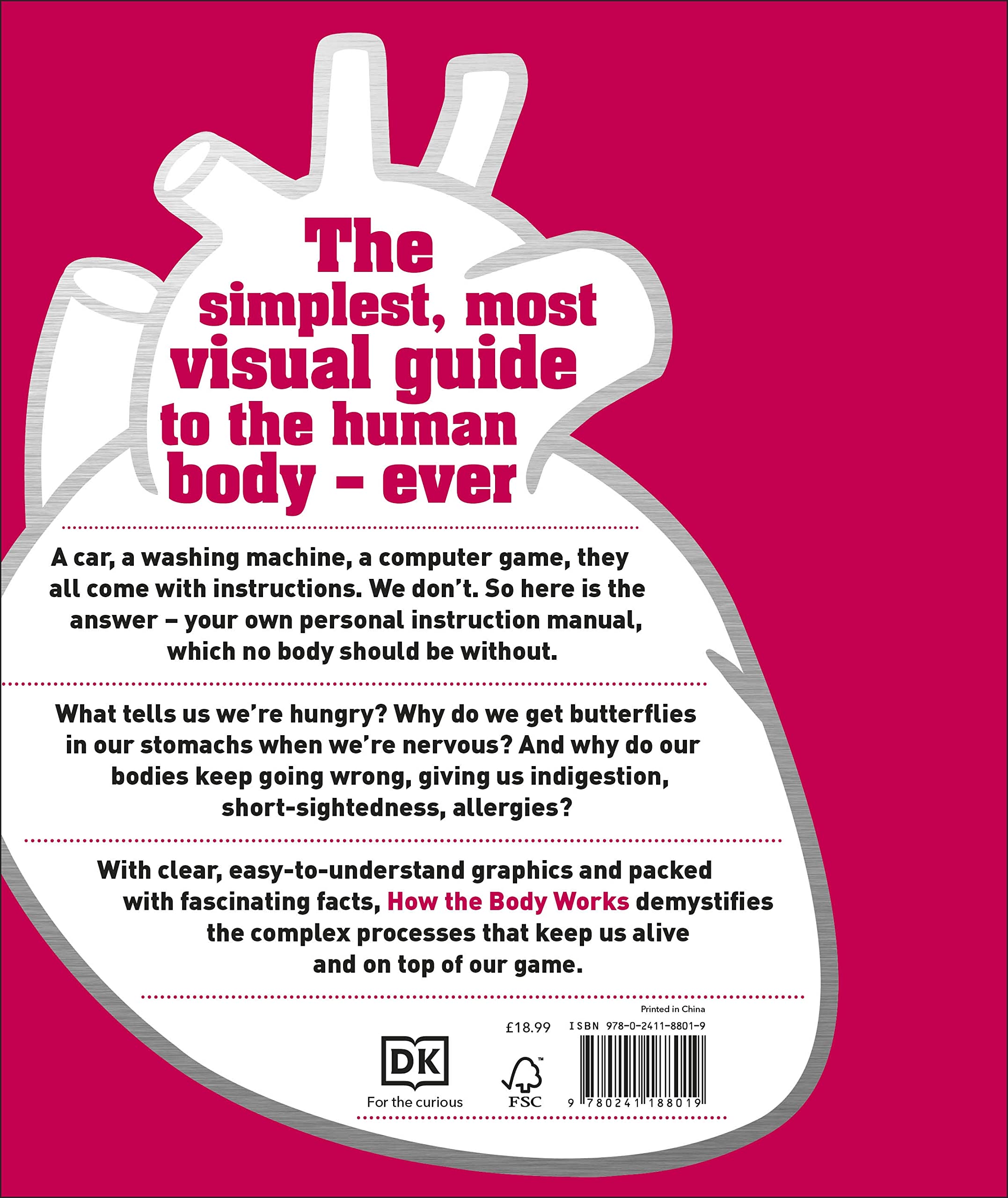How the Body Works: The Facts Simply Explained - Human Anatomy Guide | DK How Stuff Works | Perfect for Students, Teachers & Medical Learners