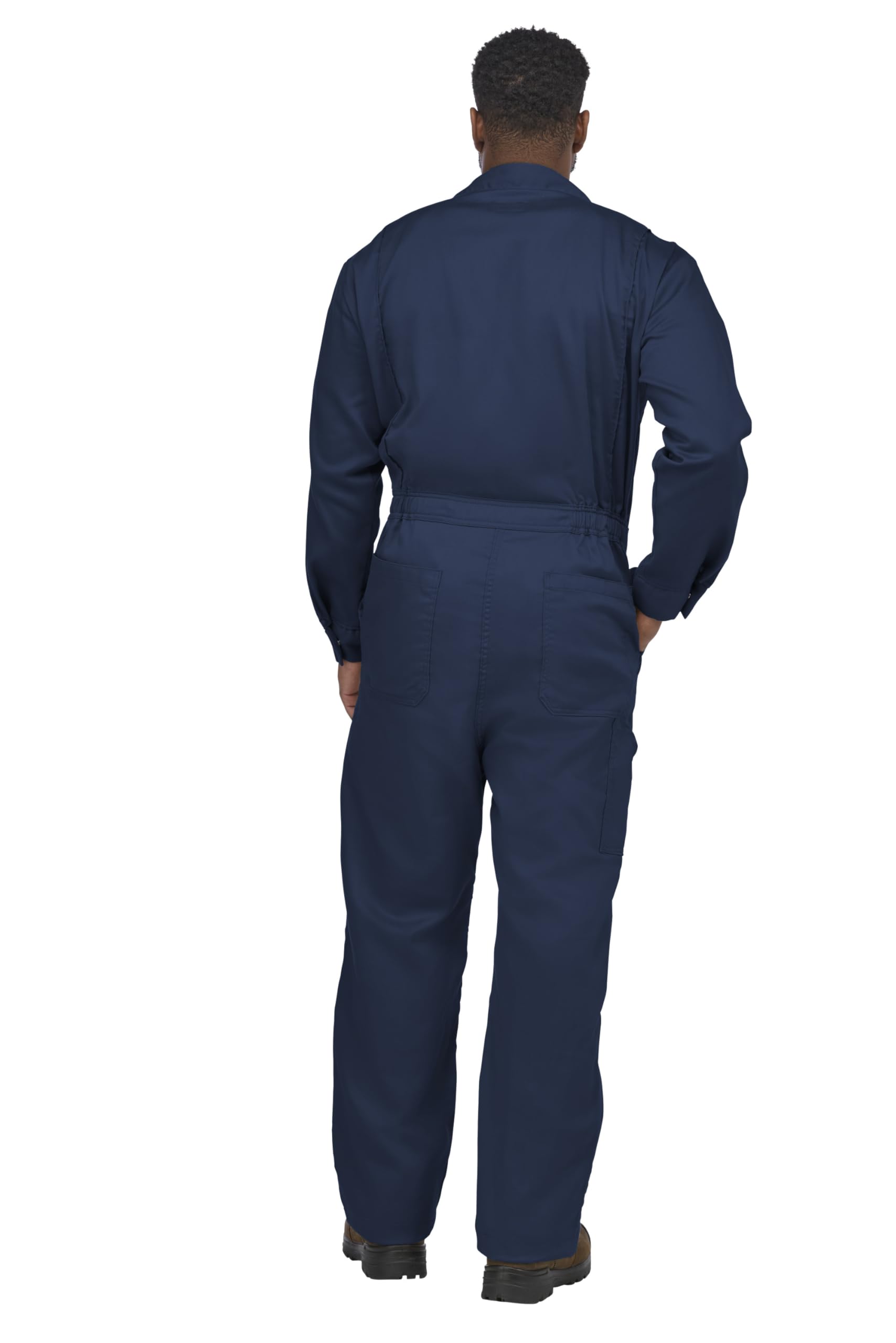 Bulwark FR Men's Flame Resistant Cotton Nylon Coverall - Comfortouch Deluxe Workwear for Welding, Construction & Industrial Safety