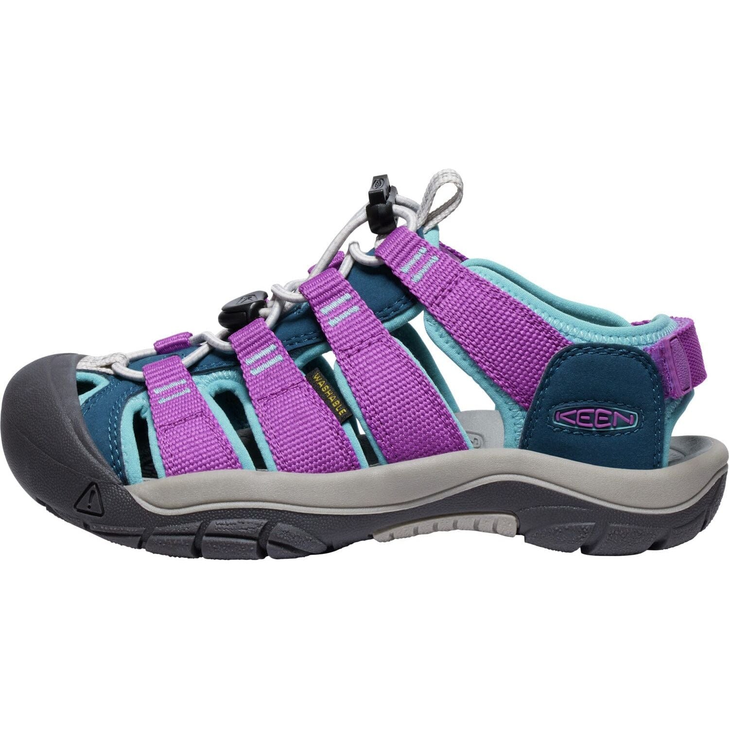 KEEN NEWPORT BOUNDLESS Big Kids' Water Sandals - Breathable Quick-Dry Hiking Shoes for Boys & Girls | Perfect for Beach, Pool, and Outdoor Adventures (Final Sale)