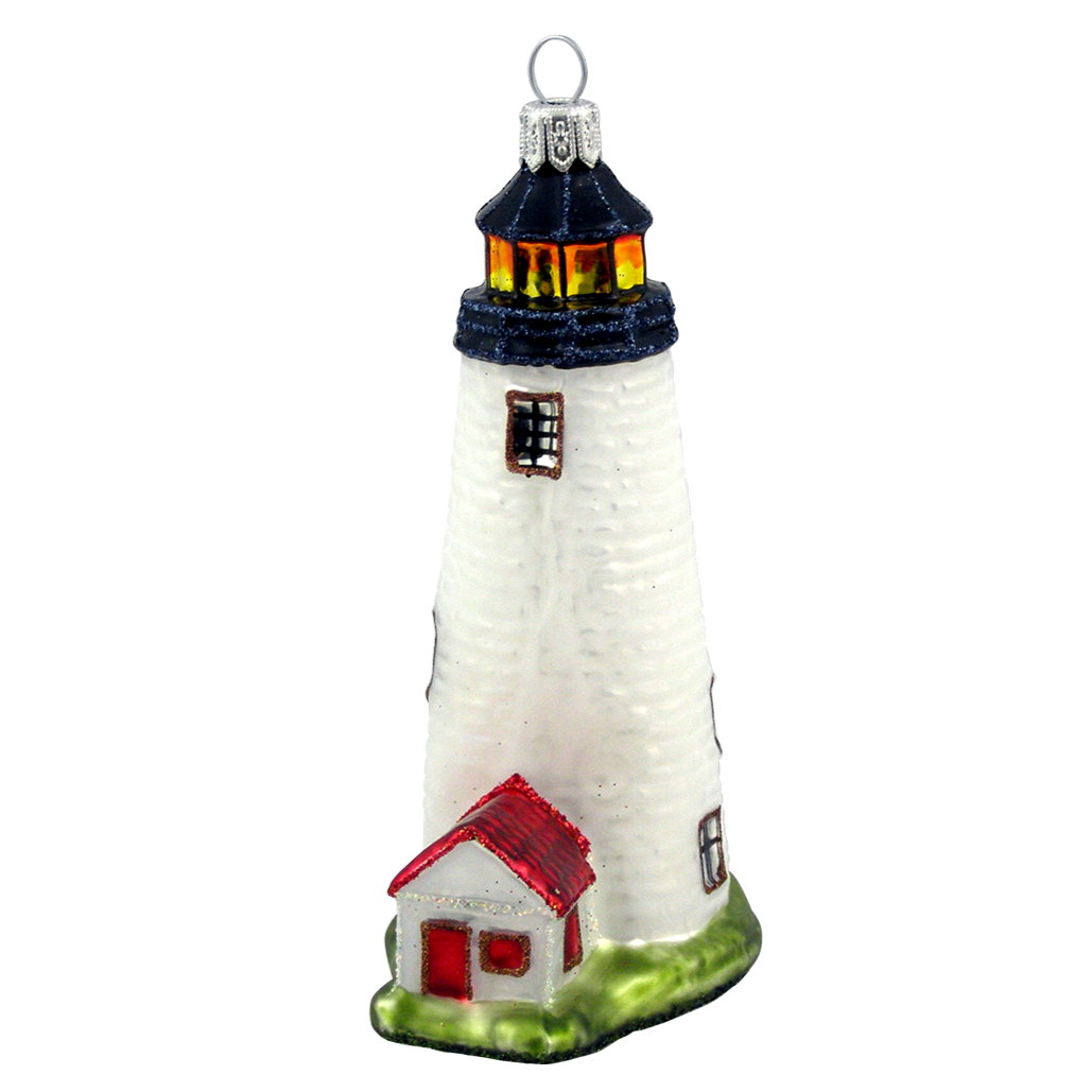Lighthouse Decor - Handcrafted Coastal Home Ornament for Beach House, Living Room, or Garden Decoration