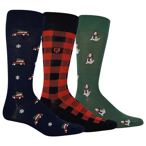 Christmas Cars, Tartan, Dogs