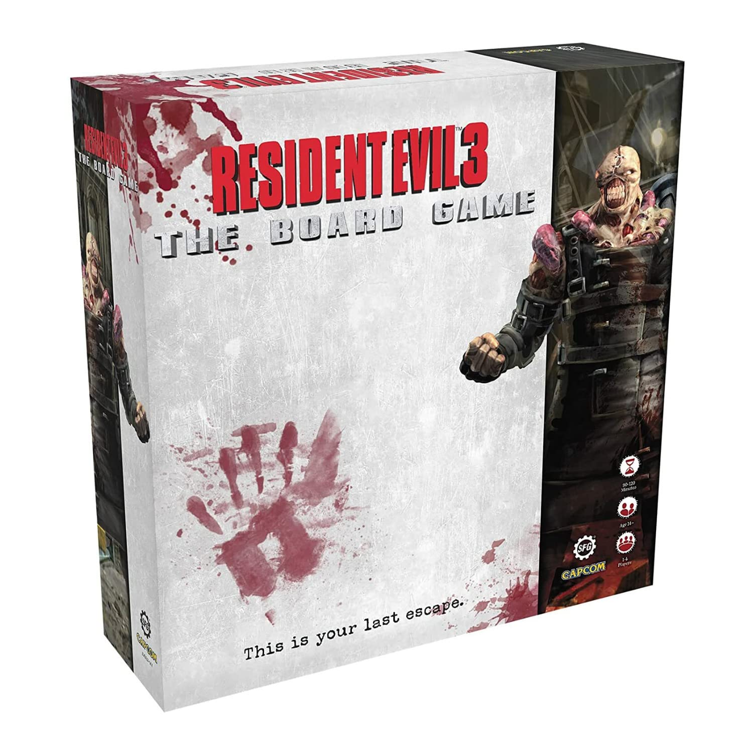 Steamforged Games Resident Evil 3 The Board Game & City of Ruin Expansion Bundle (2 Items) - Survival Horror Tabletop Game for Adults & Teens - Perfect for Game Nights & Horror Fans (RESIDENTEVIL3K1)