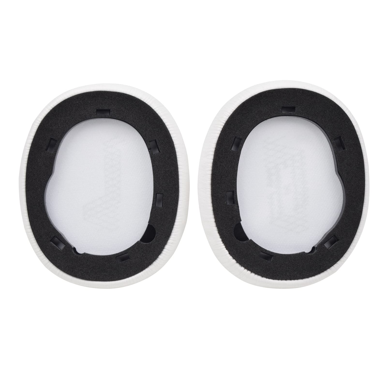MOLGRIA Replacement Ear Pads Cushion for JBL Live 650BTNC/660BTNC Wireless Bluetooth Headphones - Noise Cancelling Memory Foam Earpads (White) | Comfort Upgrade for Work, Travel & Gaming