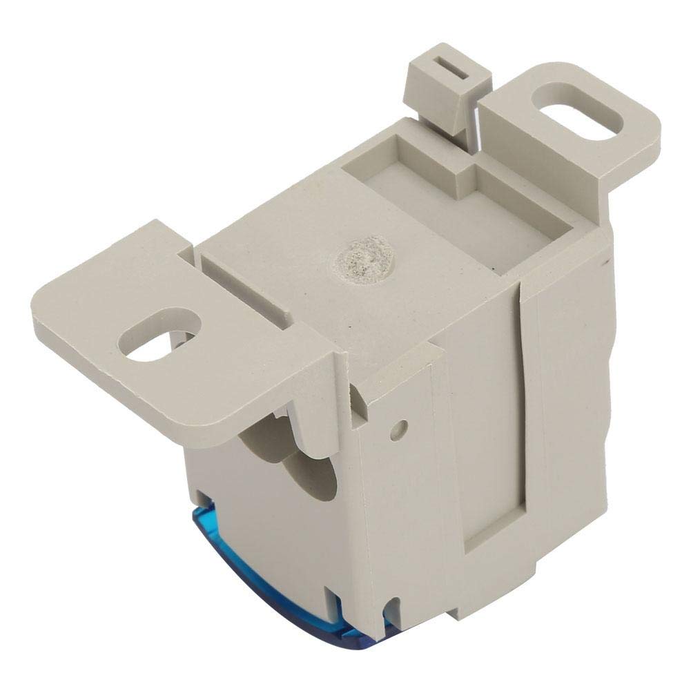 Din Rail Terminal Block Distribution Box - Universal Electric Wire Connector & Power Junction Box for Industrial Control Panels and Electrical Wiring Systems - Perfect for Home Automation, Solar Power, and DIY Electrical Projects
