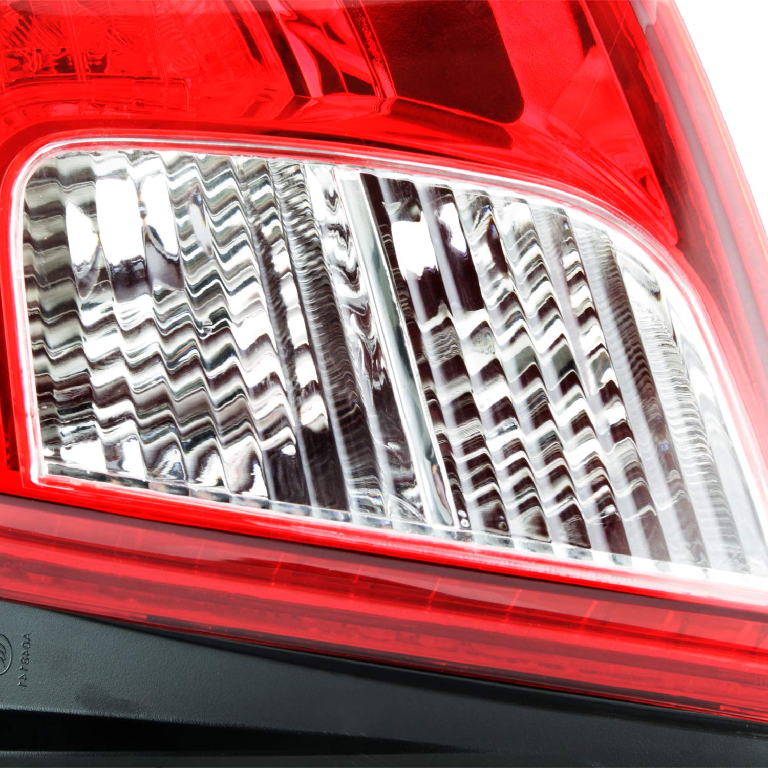 AKKON Red Chrome Tail Lights for 2013-2016 Buick Encore - Left Driver & Right Passenger Side Brake Light Pair Replacement | Enhances Vehicle Style & Night Visibility