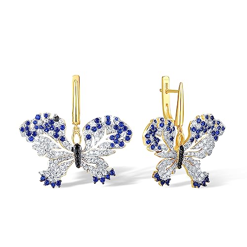 Butterfly-Blue & White