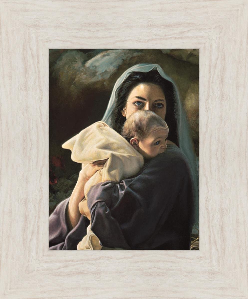 Be It Unto Me Religious Painting by Liz Lemon Swindle - Inspirational Christian Art for Home, Church & Office Decor