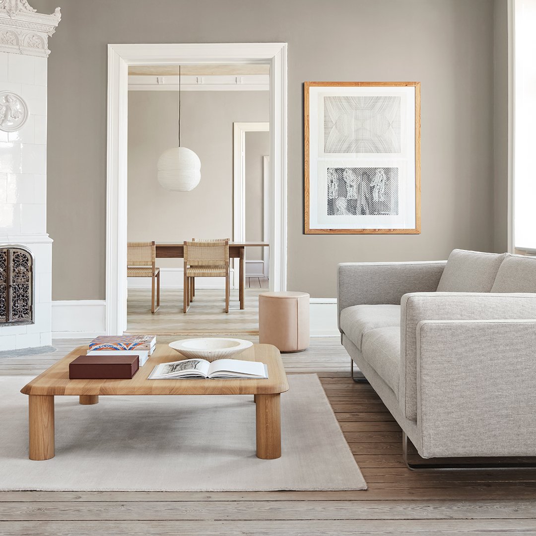 Erik Jørgensen EJ280 Modern Sled Base Sofa - Luxury Scandinavian Living Room Furniture for Home & Office