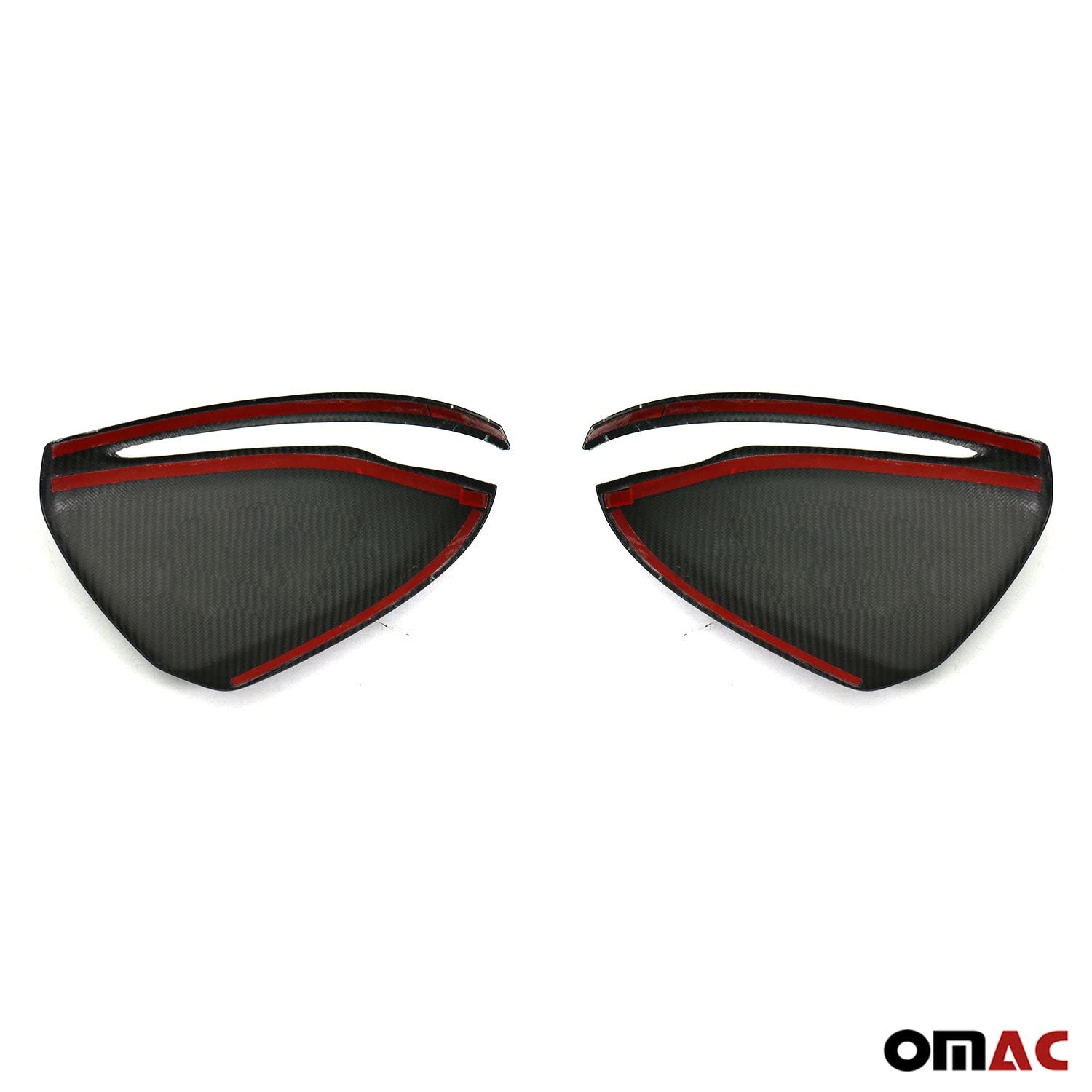 OMAC Carbon Fiber Side Mirror Cover Caps for Mercedes GLB Class X247 (2020-2025) - Upgrade Your Car's Style & Protection - Perfect for Daily Driving, Car Shows & Custom Builds