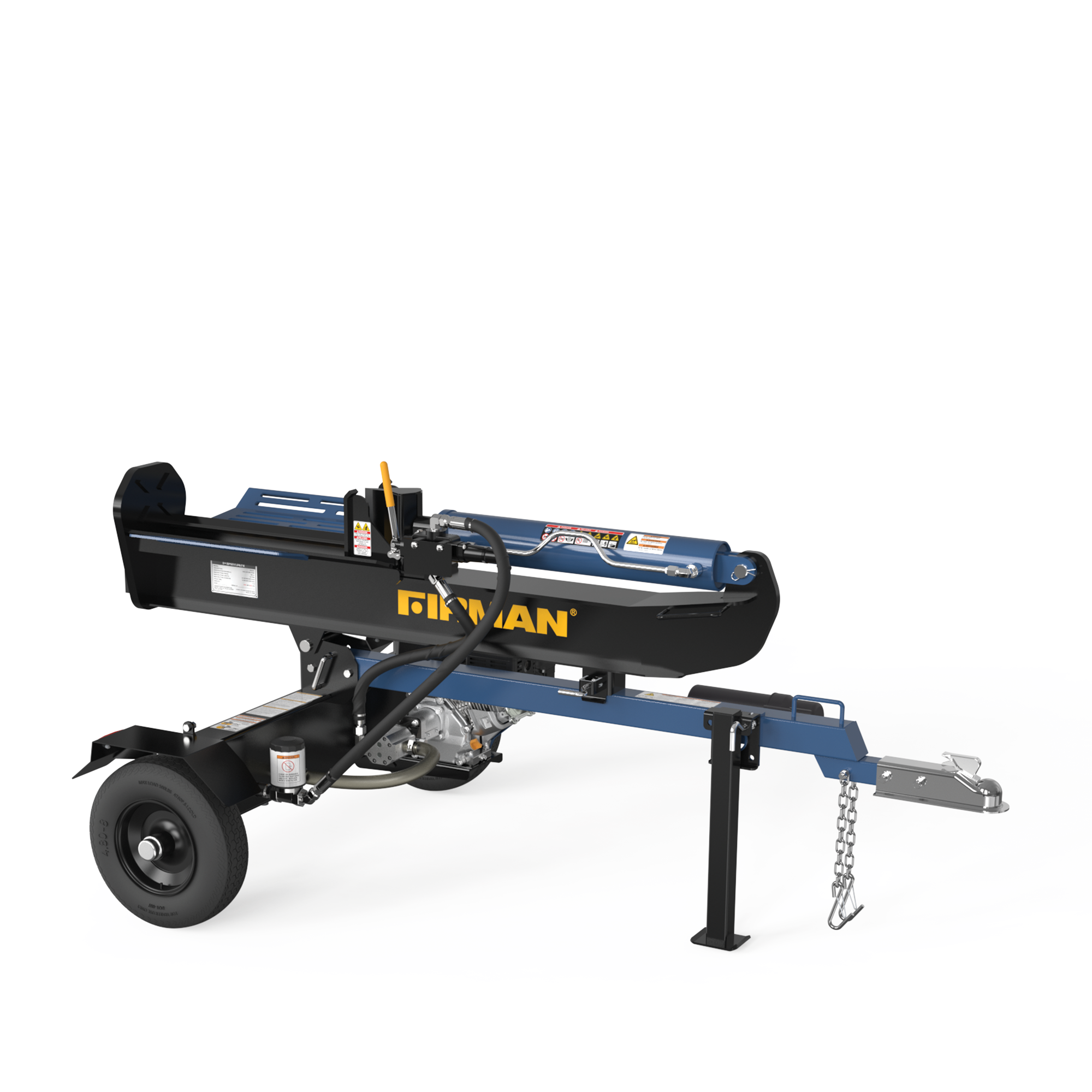 22 Ton Hydraulic Log Splitter for Firewood - Heavy Duty Wood Splitter for Home Heating, Fireplace & Outdoor Camping