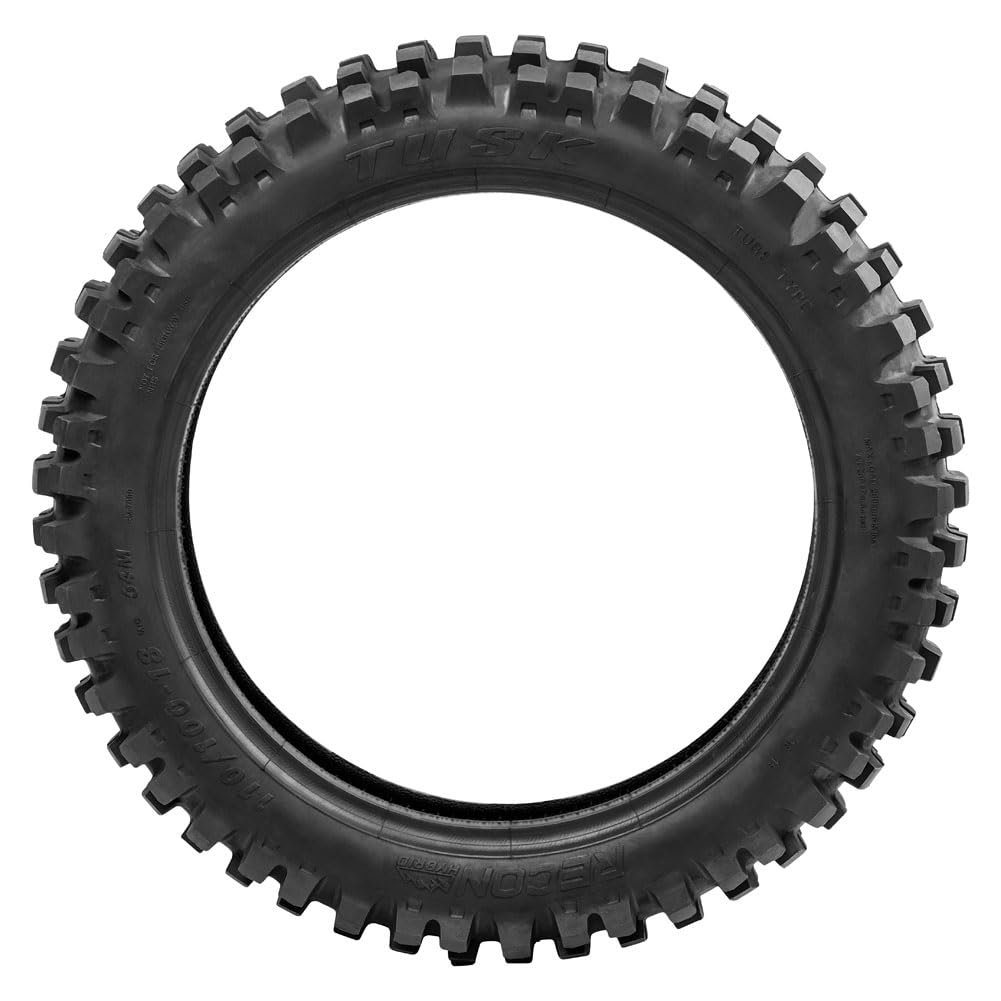Tusk Recon Hybrid® Tire 110/100x18 - Dirt Bike Tire for BETA 520 RS 2011-2014 | Off-Road, Trail Riding & Motocross Performance