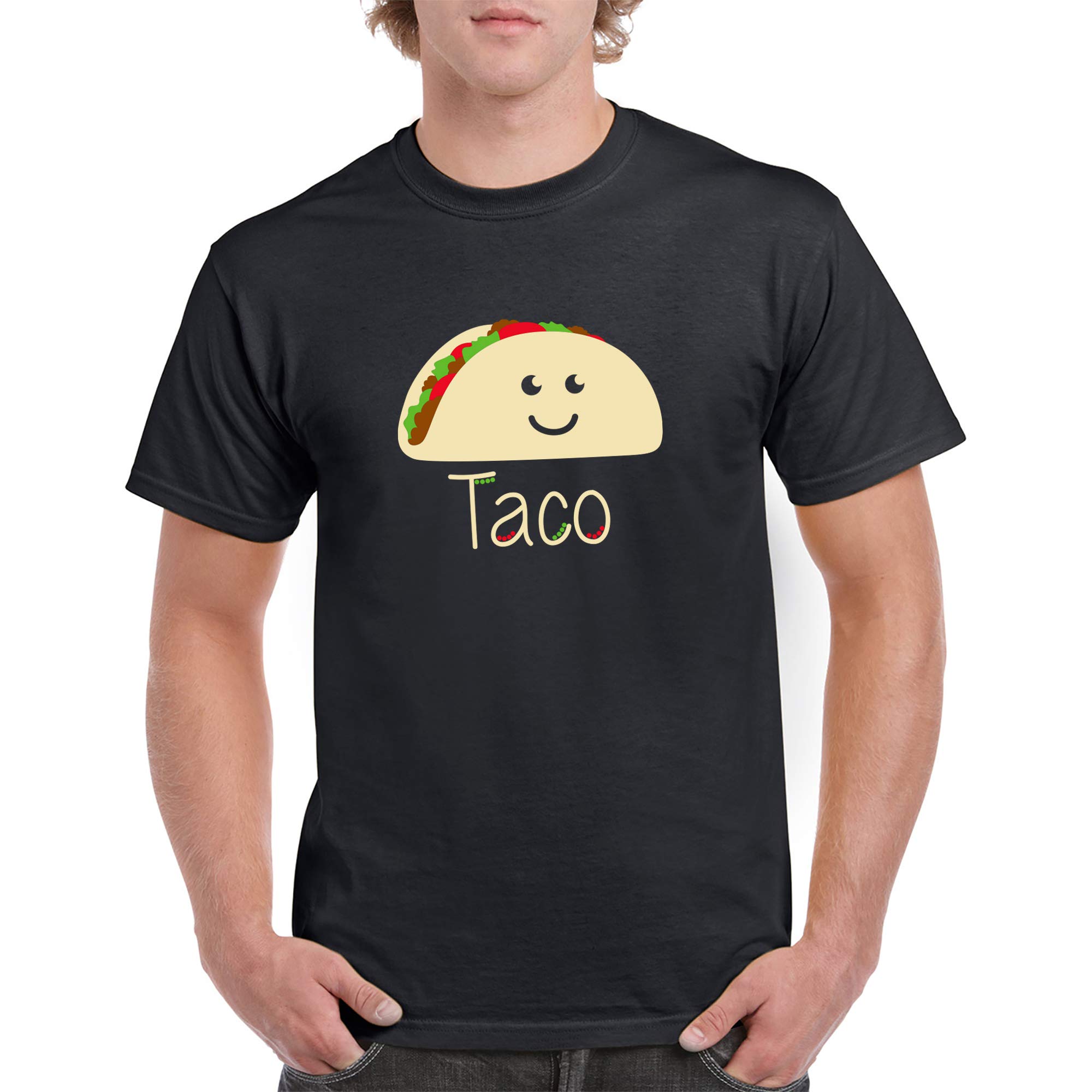 UGP Campus Apparel Taco & Taquito Matching Family T-Shirts - Adult & Toddler Bundle Set | Fun Mexican Food Themed Outfits for Family Events, Parties & Casual Wear